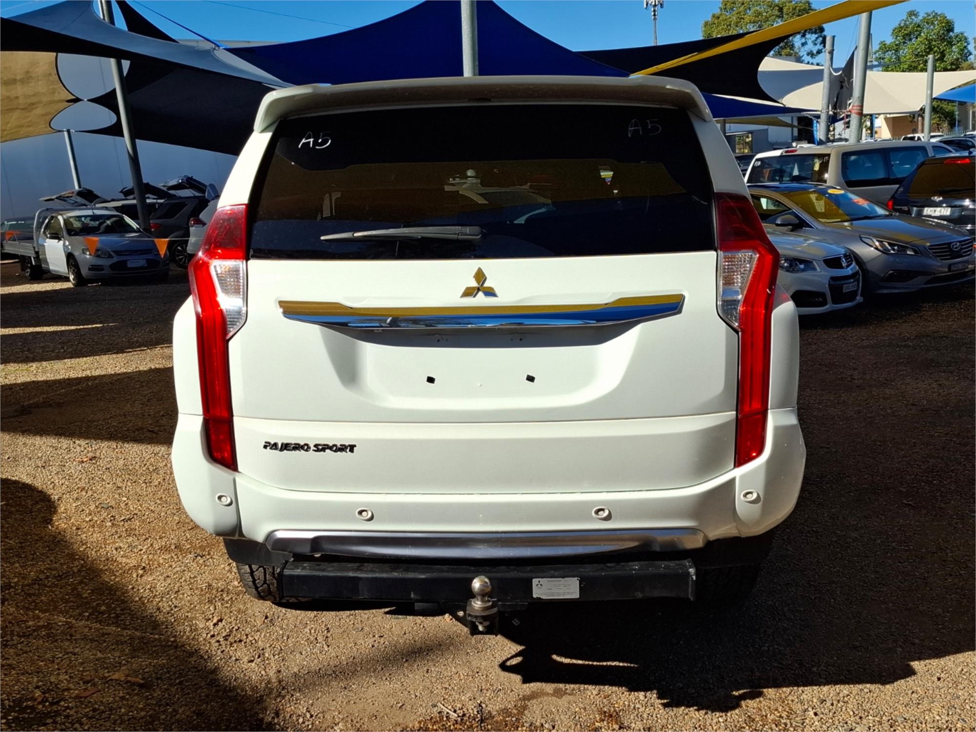2018 MITSUBISHI PAJERO SPORT QE MY19 GLS (4x4) 5 SEAT 8 SP AUTOMATIC 4D WAGON