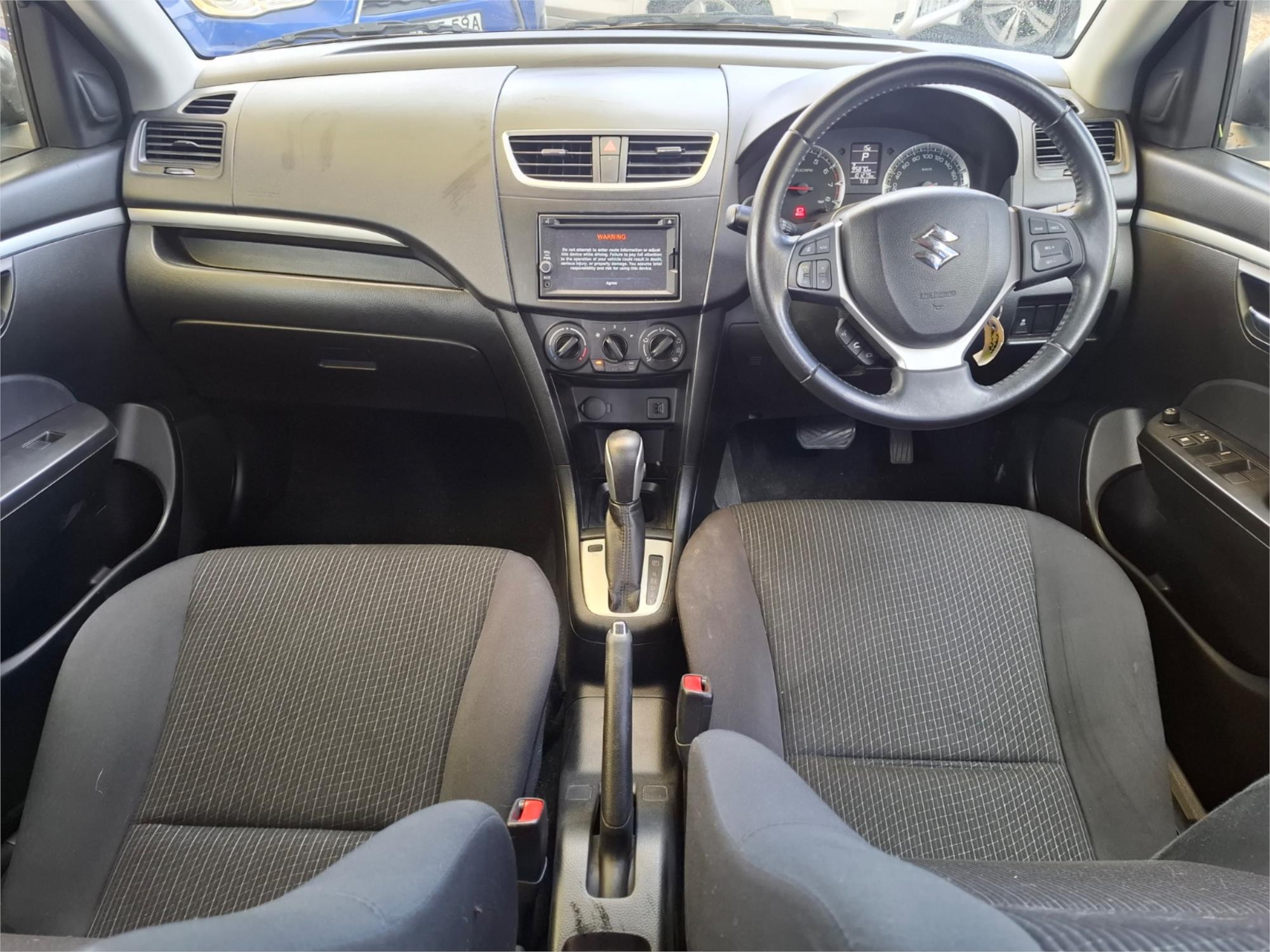 2015 SUZUKI SWIFT FZ GL 4 SP AUTOMATIC 5D HATCHBACK