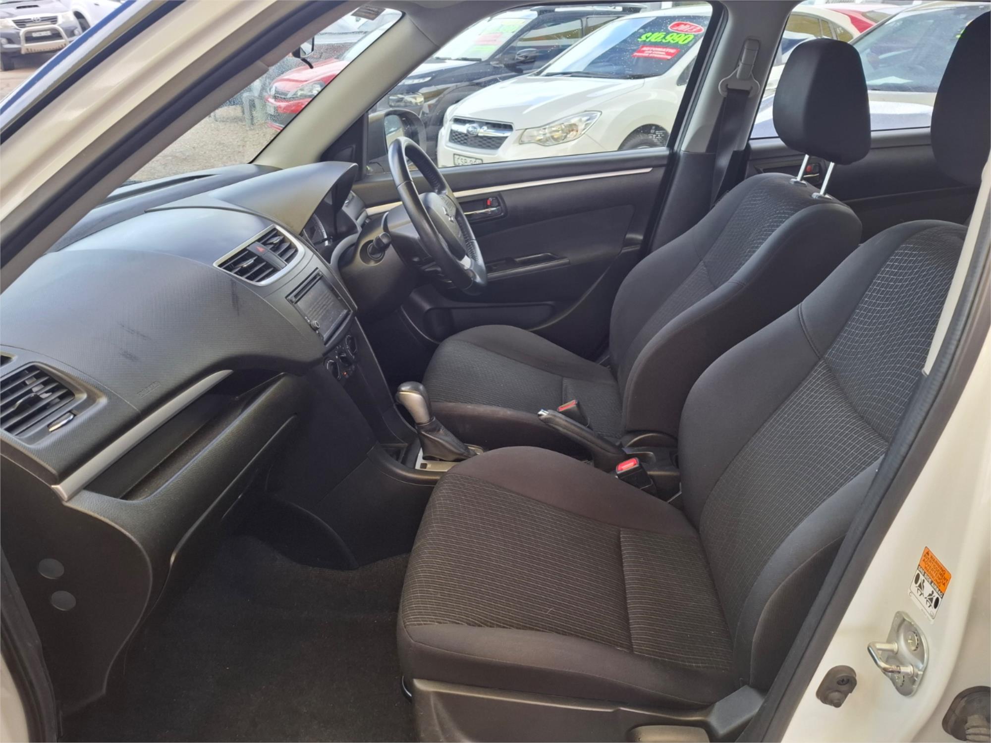 2015 SUZUKI SWIFT FZ GL 4 SP AUTOMATIC 5D HATCHBACK