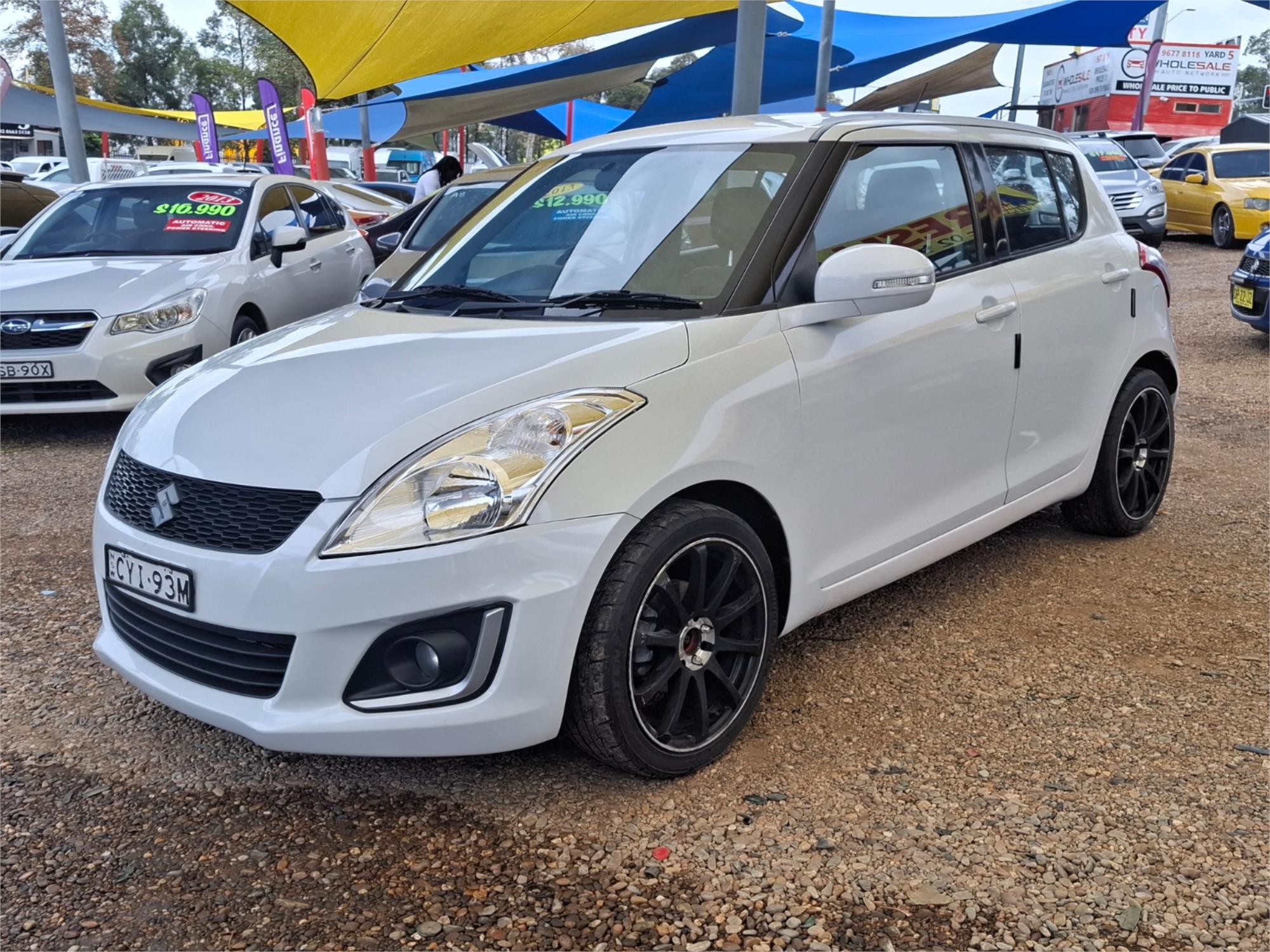 2015 SUZUKI SWIFT FZ GL 4 SP AUTOMATIC 5D HATCHBACK