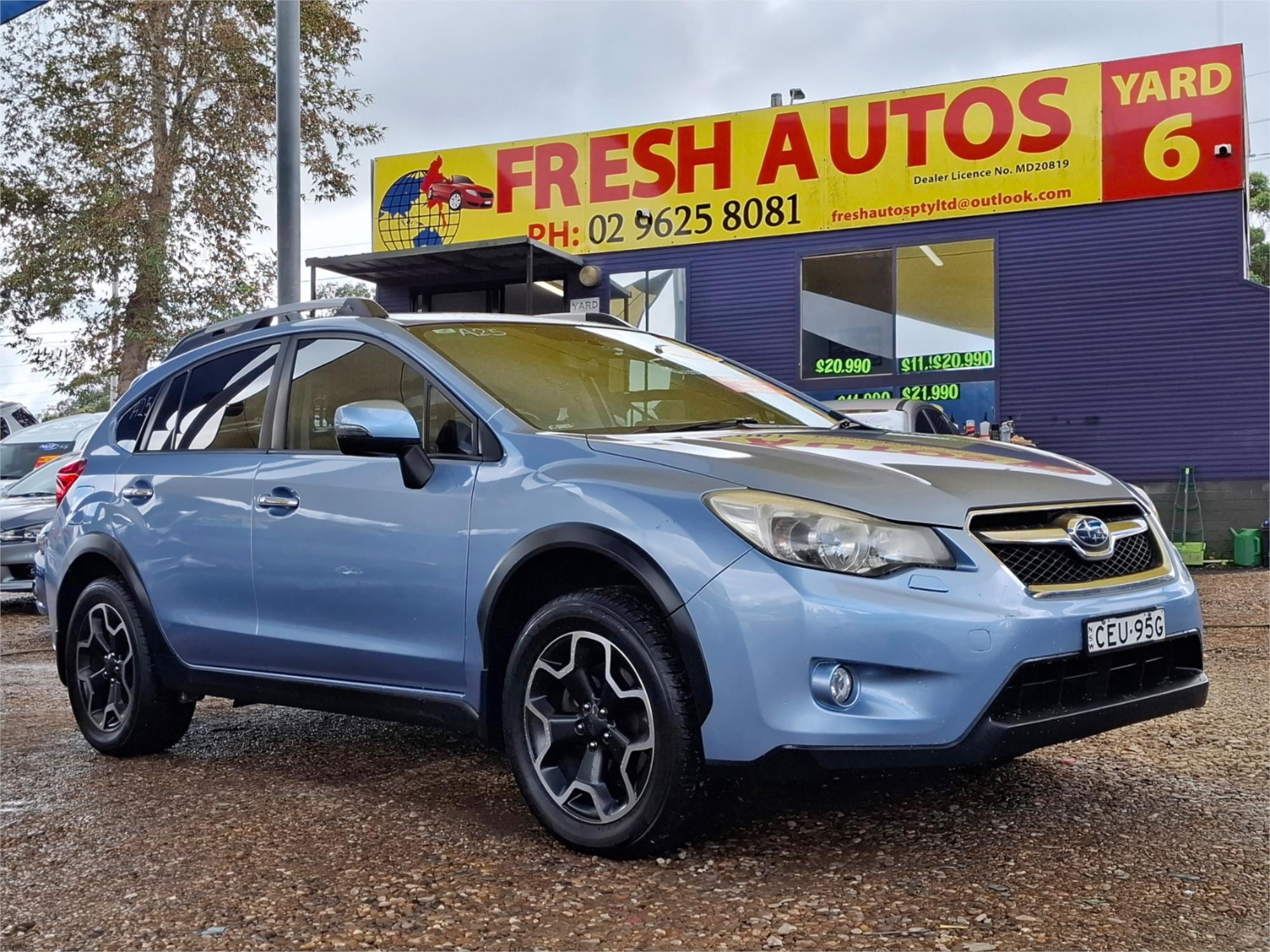 2012 SUBARU XV 2.0i-S CONTINUOUS VARIABLE 4D WAGON