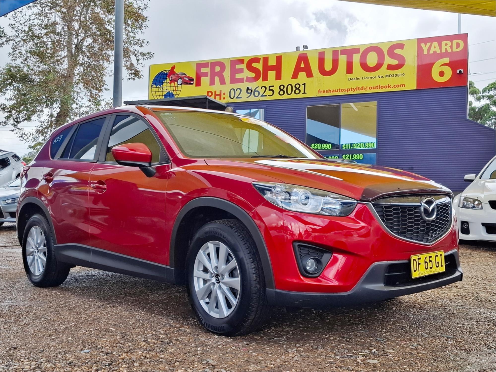 2013 MAZDA CX-5 MAXX (4x2) 6 SP AUTOMATIC 4D WAGON