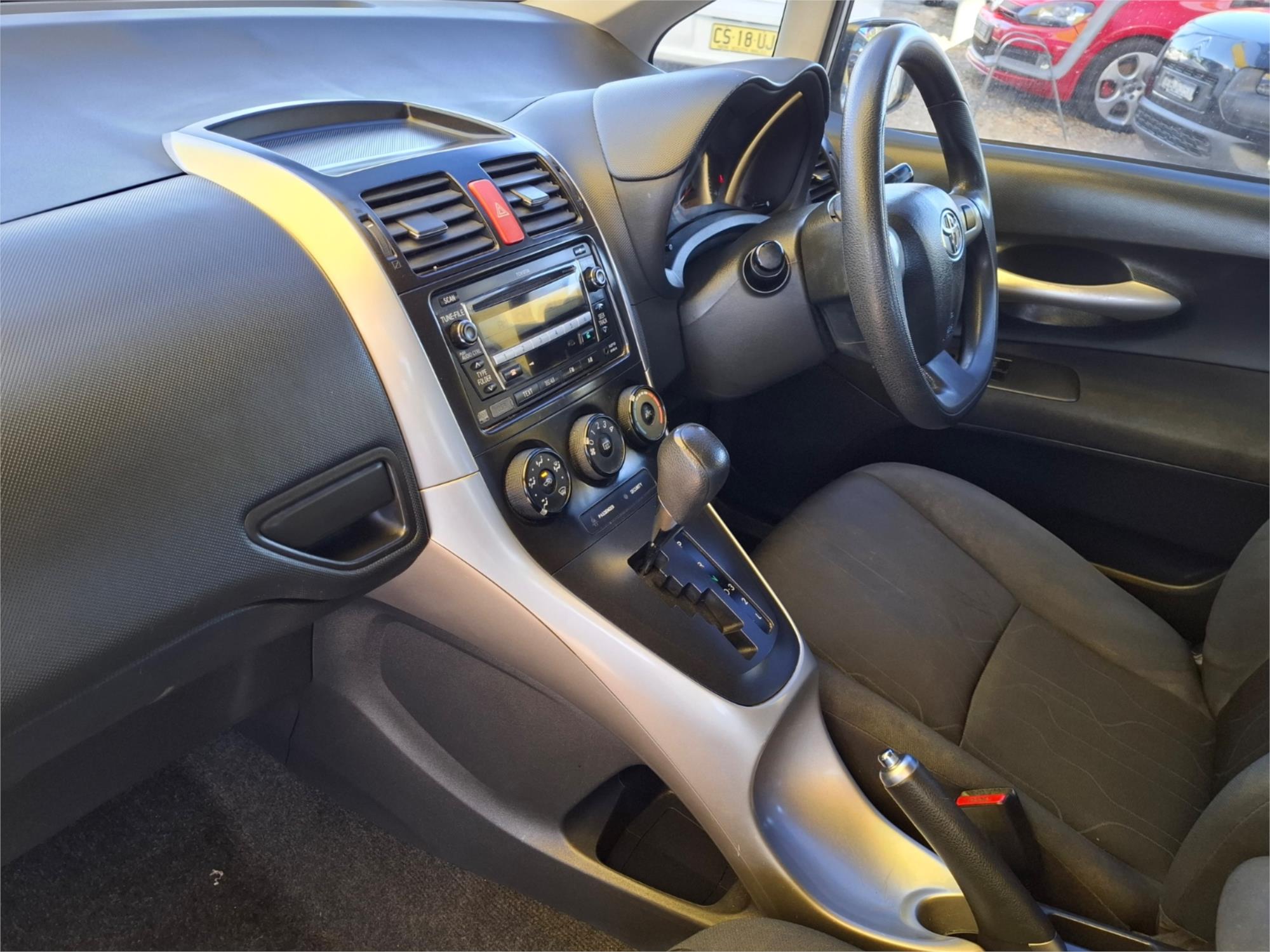 2010 TOYOTA COROLLA ZRE152R ASCENT SPORT 4 SP AUTOMATIC 5D HATCHBACK