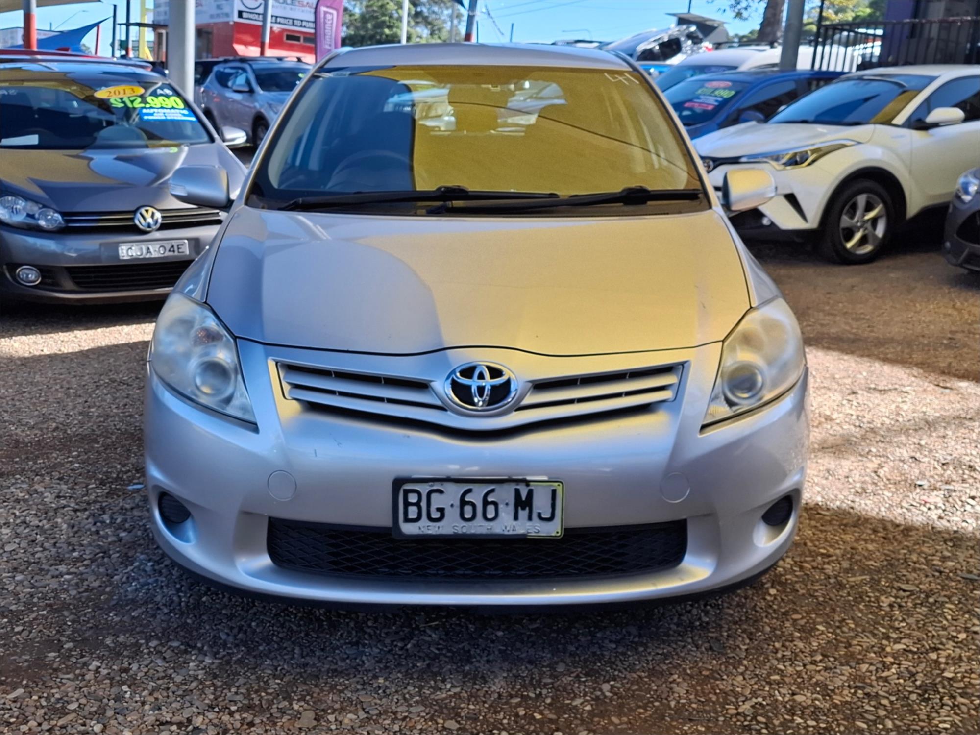 2010 TOYOTA COROLLA ZRE152R ASCENT SPORT 4 SP AUTOMATIC 5D HATCHBACK