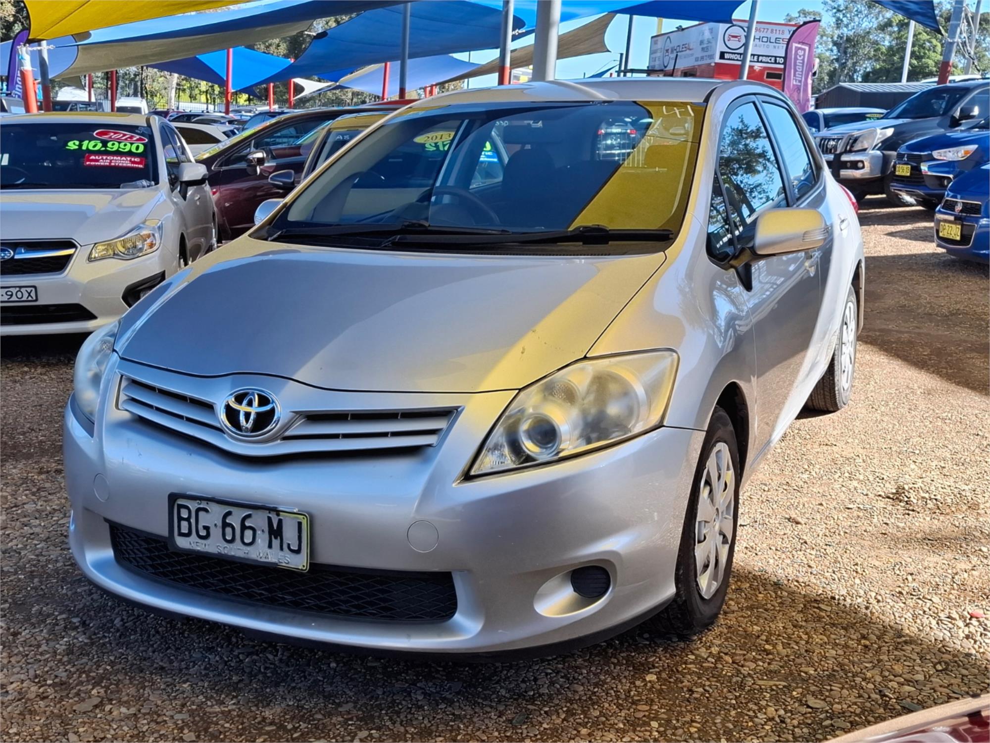 2010 TOYOTA COROLLA ZRE152R ASCENT SPORT 4 SP AUTOMATIC 5D HATCHBACK