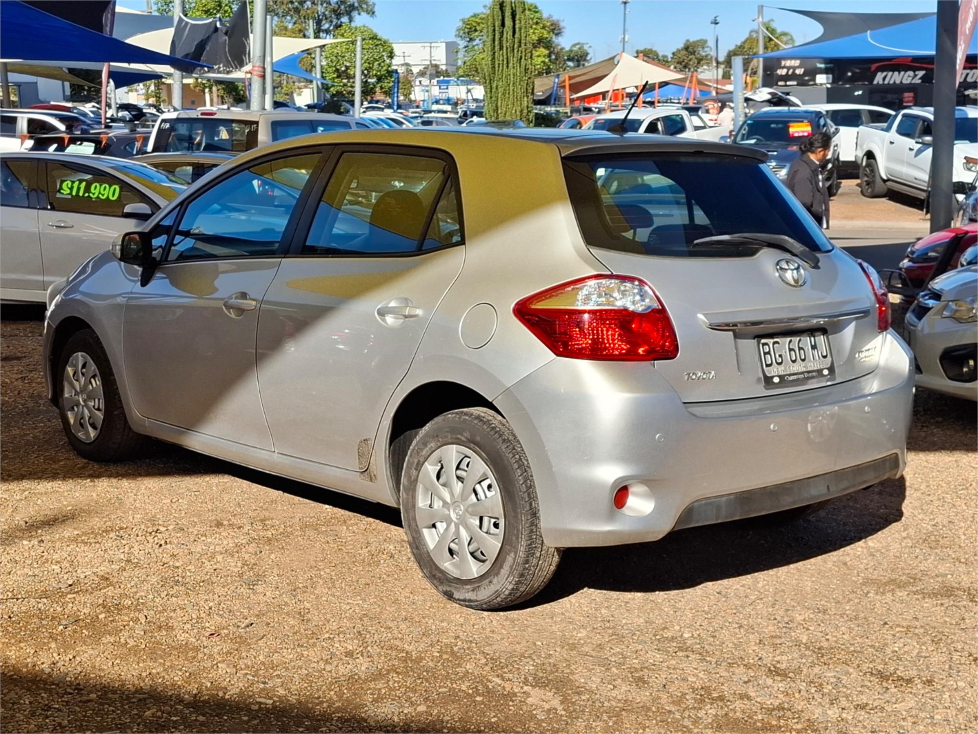 2010 TOYOTA COROLLA ZRE152R ASCENT SPORT 4 SP AUTOMATIC 5D HATCHBACK