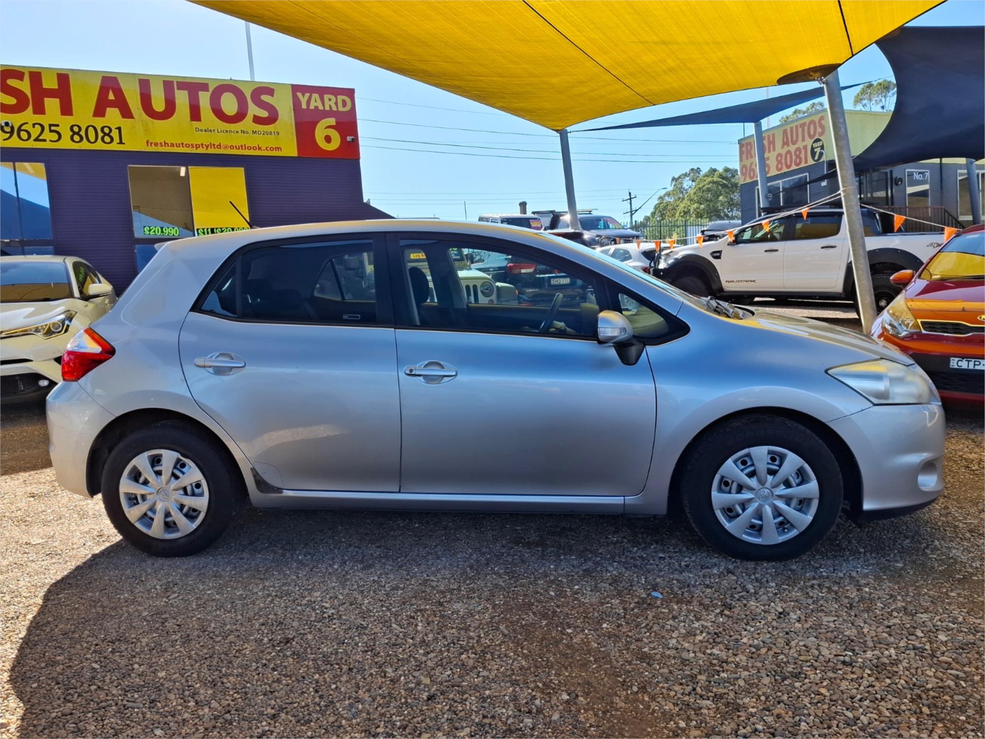2010 TOYOTA COROLLA ZRE152R ASCENT SPORT 4 SP AUTOMATIC 5D HATCHBACK