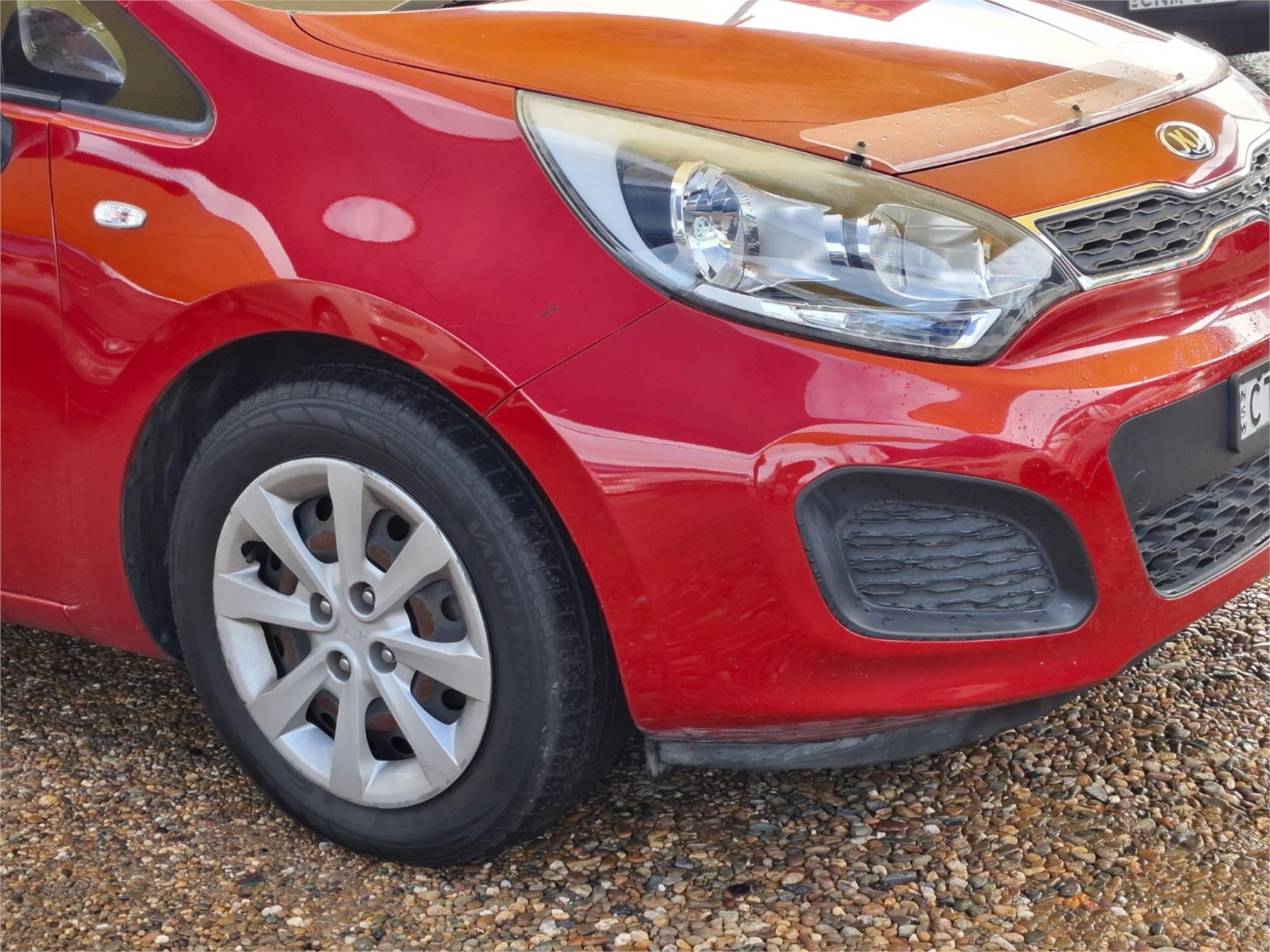 2014 KIA RIO UB MY14 S 6 SP MANUAL 3D HATCHBACK