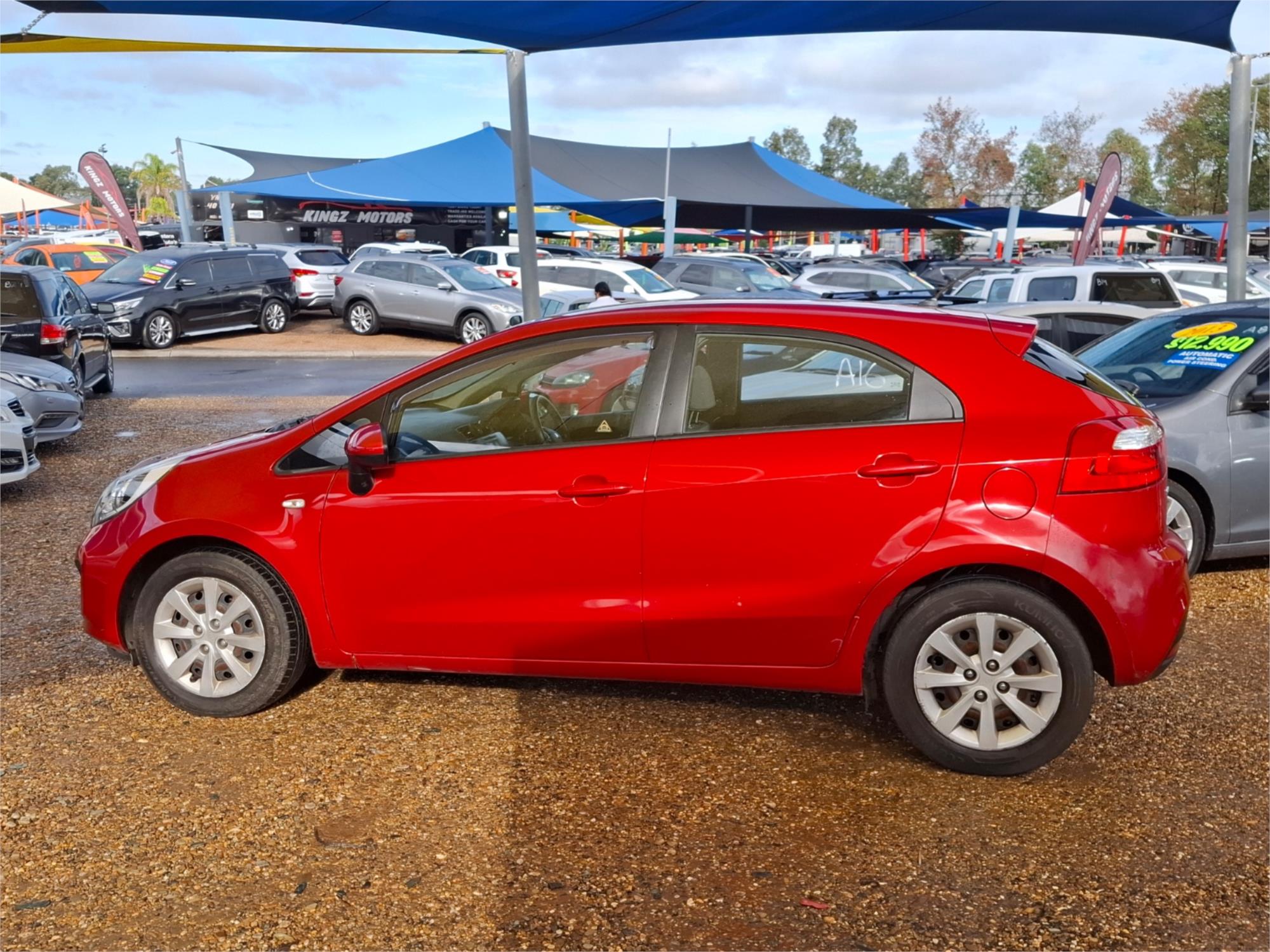 2014 KIA RIO UB MY14 S 6 SP MANUAL 3D HATCHBACK
