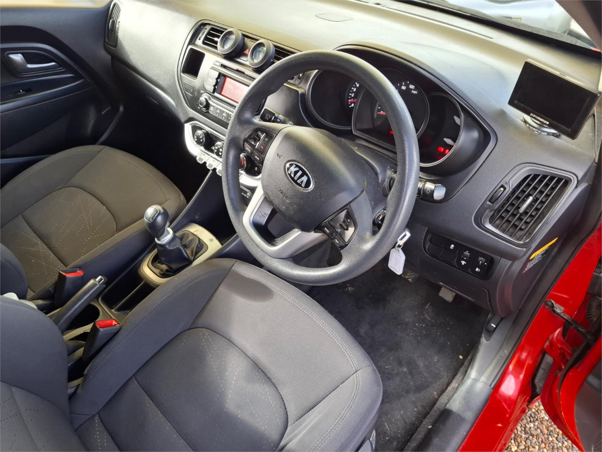 2014 KIA RIO UB MY14 S 6 SP MANUAL 3D HATCHBACK