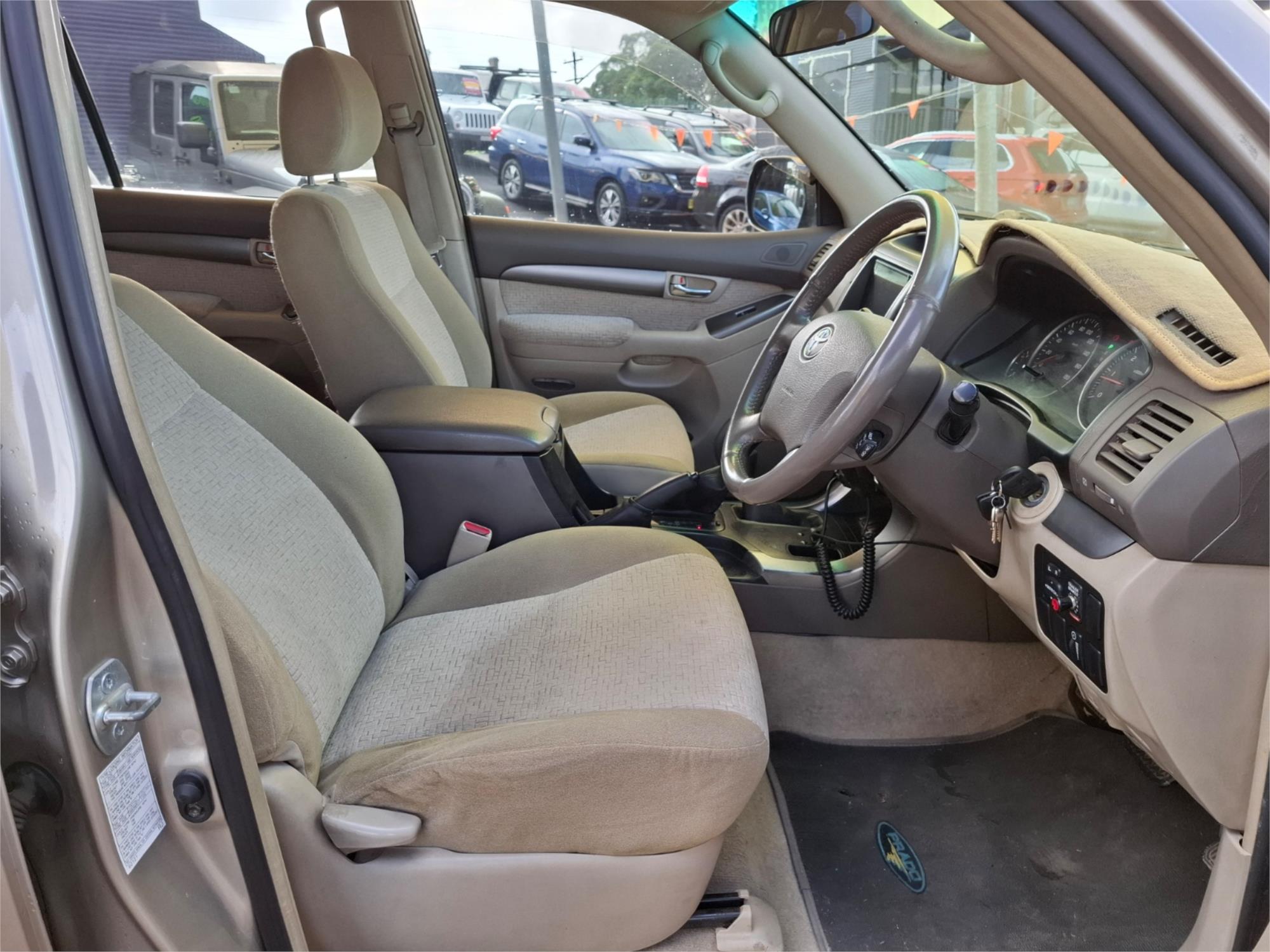 2005 TOYOTA LANDCRUISER KZJ120R PRADO GXL (4x4) 4 SP AUTOMATIC 4D WAGON