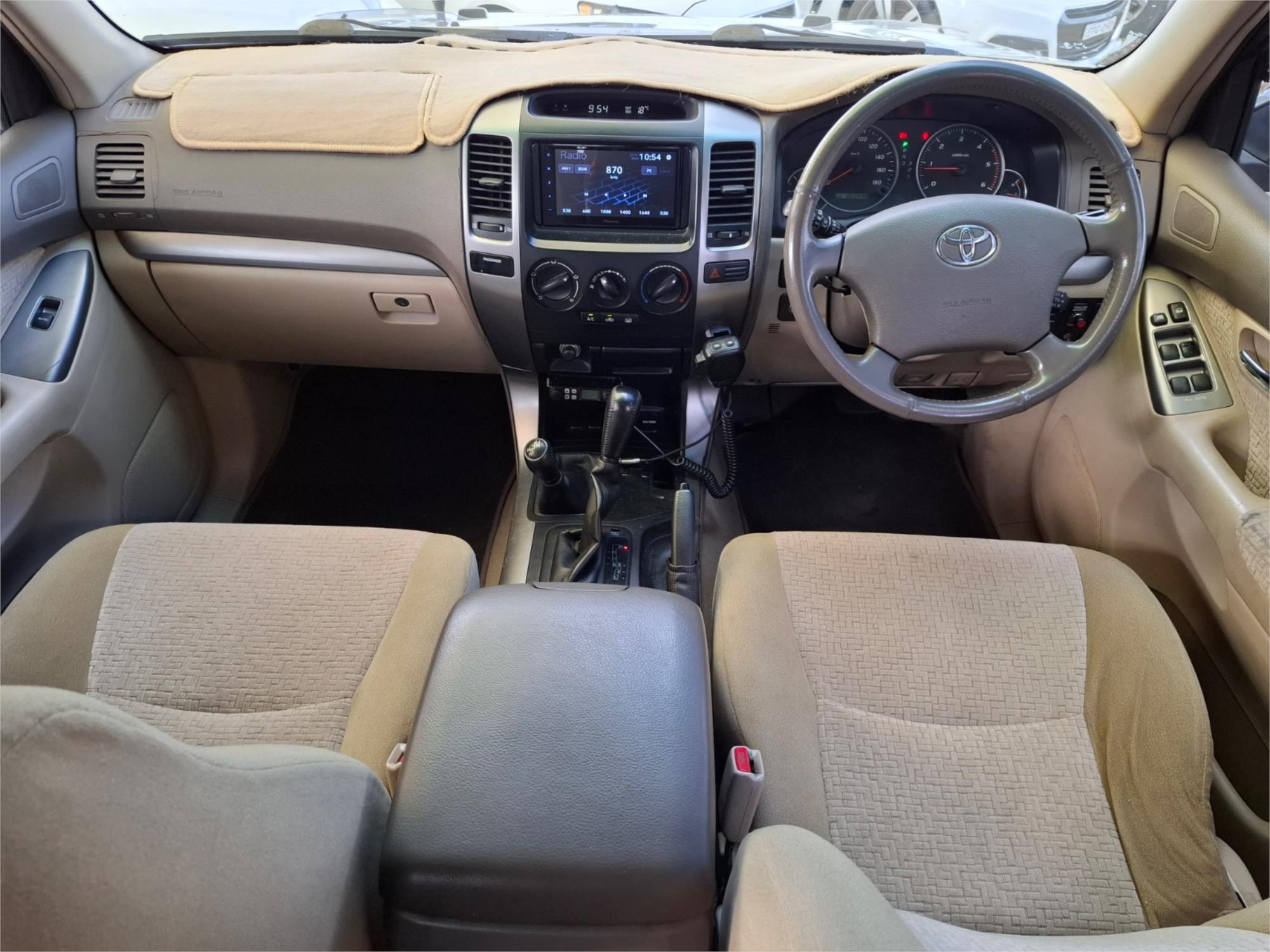 2005 TOYOTA LANDCRUISER KZJ120R PRADO GXL (4x4) 4 SP AUTOMATIC 4D WAGON