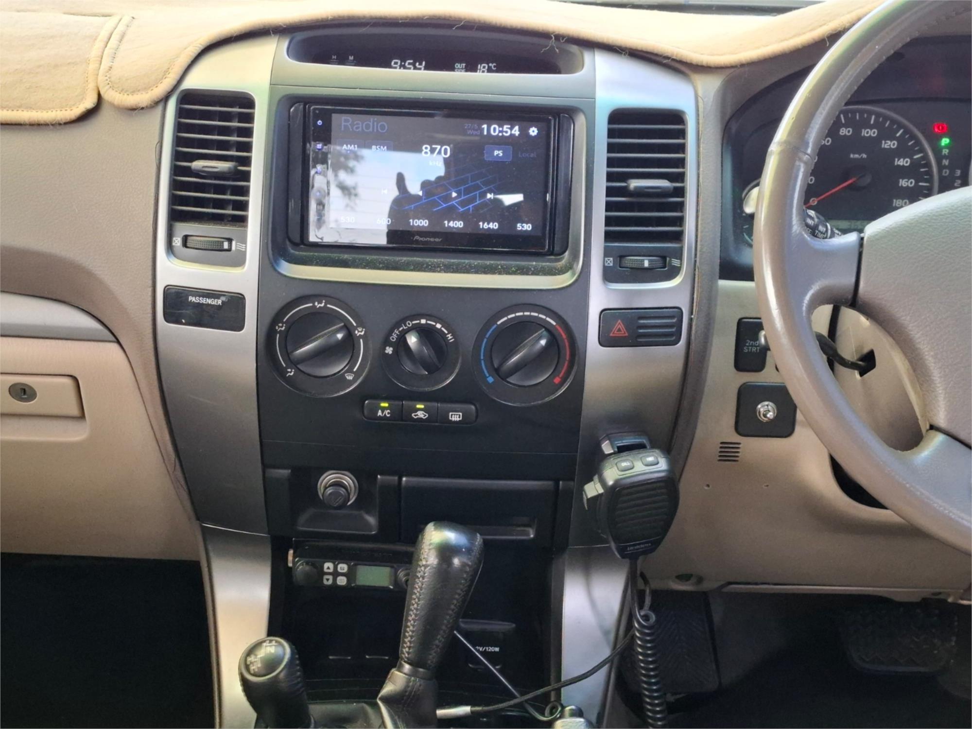 2005 TOYOTA LANDCRUISER KZJ120R PRADO GXL (4x4) 4 SP AUTOMATIC 4D WAGON
