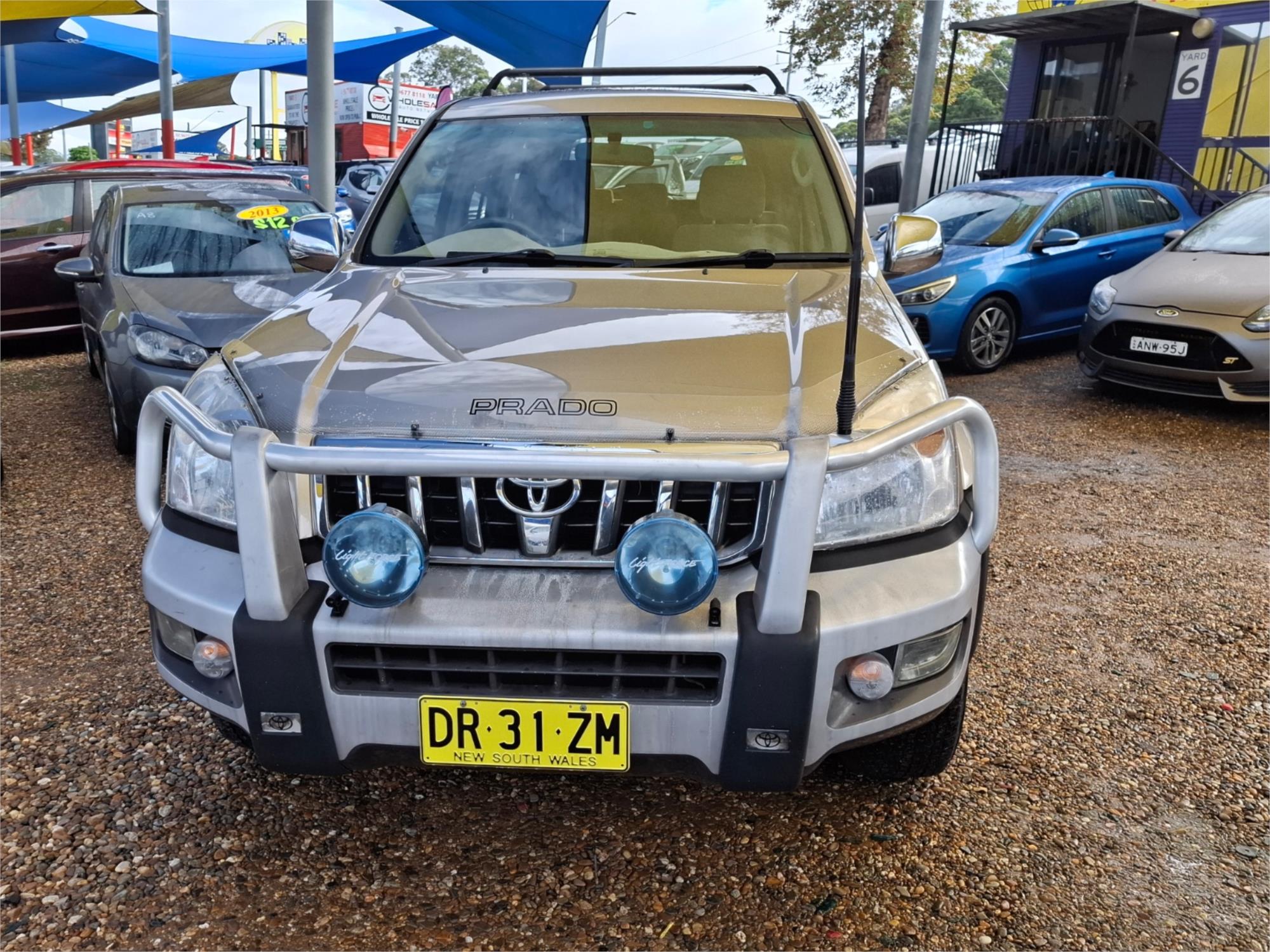 2005 TOYOTA LANDCRUISER KZJ120R PRADO GXL (4x4) 4 SP AUTOMATIC 4D WAGON