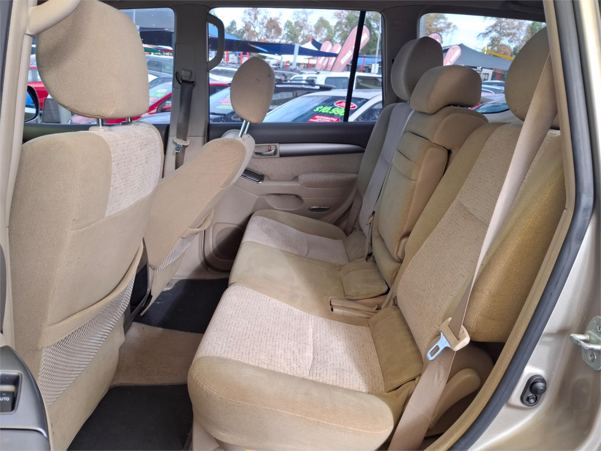 2005 TOYOTA LANDCRUISER KZJ120R PRADO GXL (4x4) 4 SP AUTOMATIC 4D WAGON