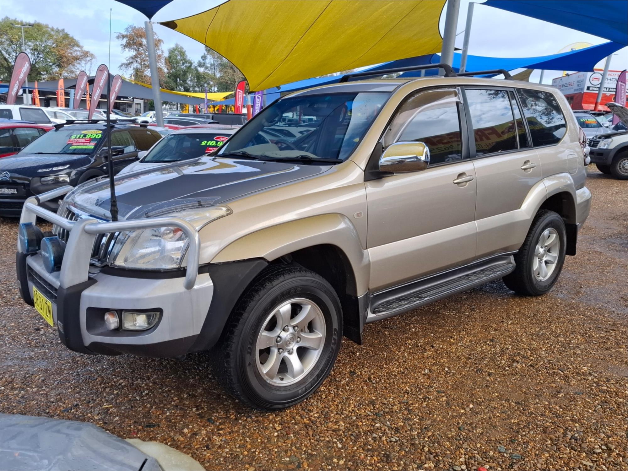 2005 TOYOTA LANDCRUISER KZJ120R PRADO GXL (4x4) 4 SP AUTOMATIC 4D WAGON