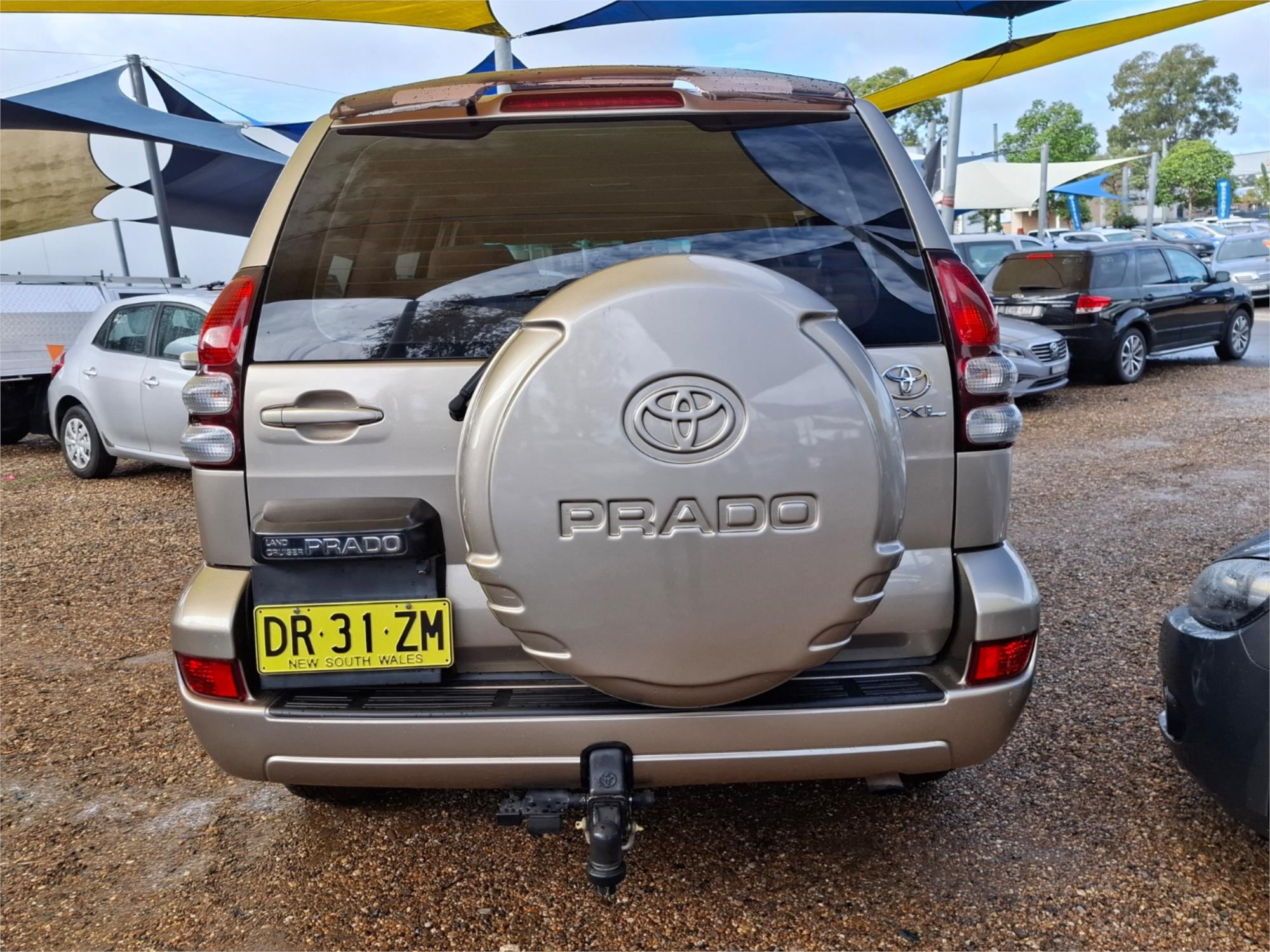 2005 TOYOTA LANDCRUISER KZJ120R PRADO GXL (4x4) 4 SP AUTOMATIC 4D WAGON