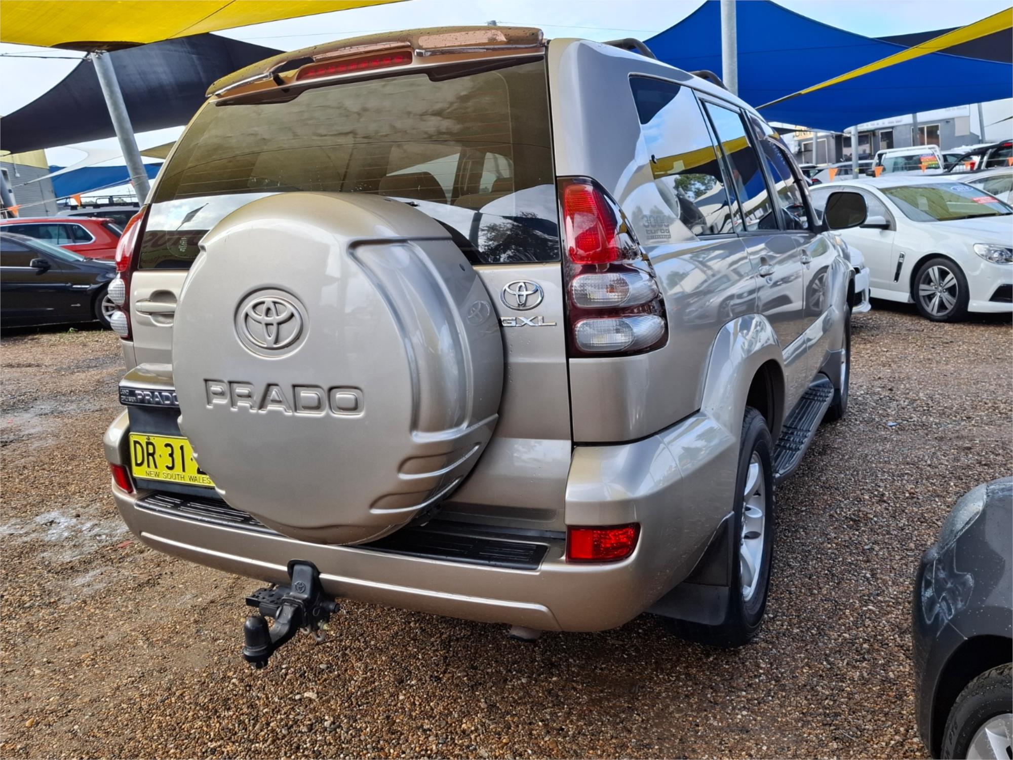 2005 TOYOTA LANDCRUISER KZJ120R PRADO GXL (4x4) 4 SP AUTOMATIC 4D WAGON