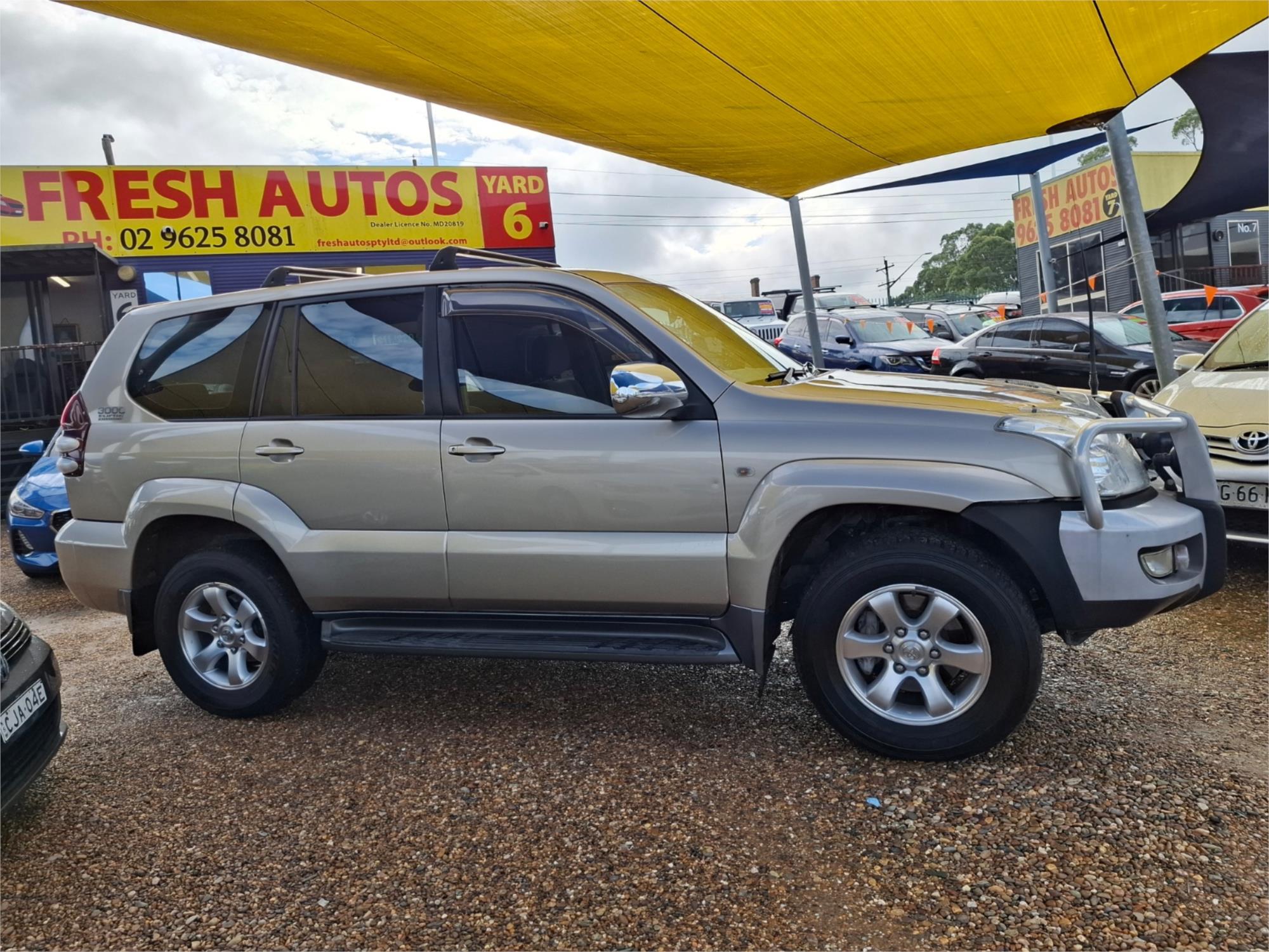2005 TOYOTA LANDCRUISER KZJ120R PRADO GXL (4x4) 4 SP AUTOMATIC 4D WAGON