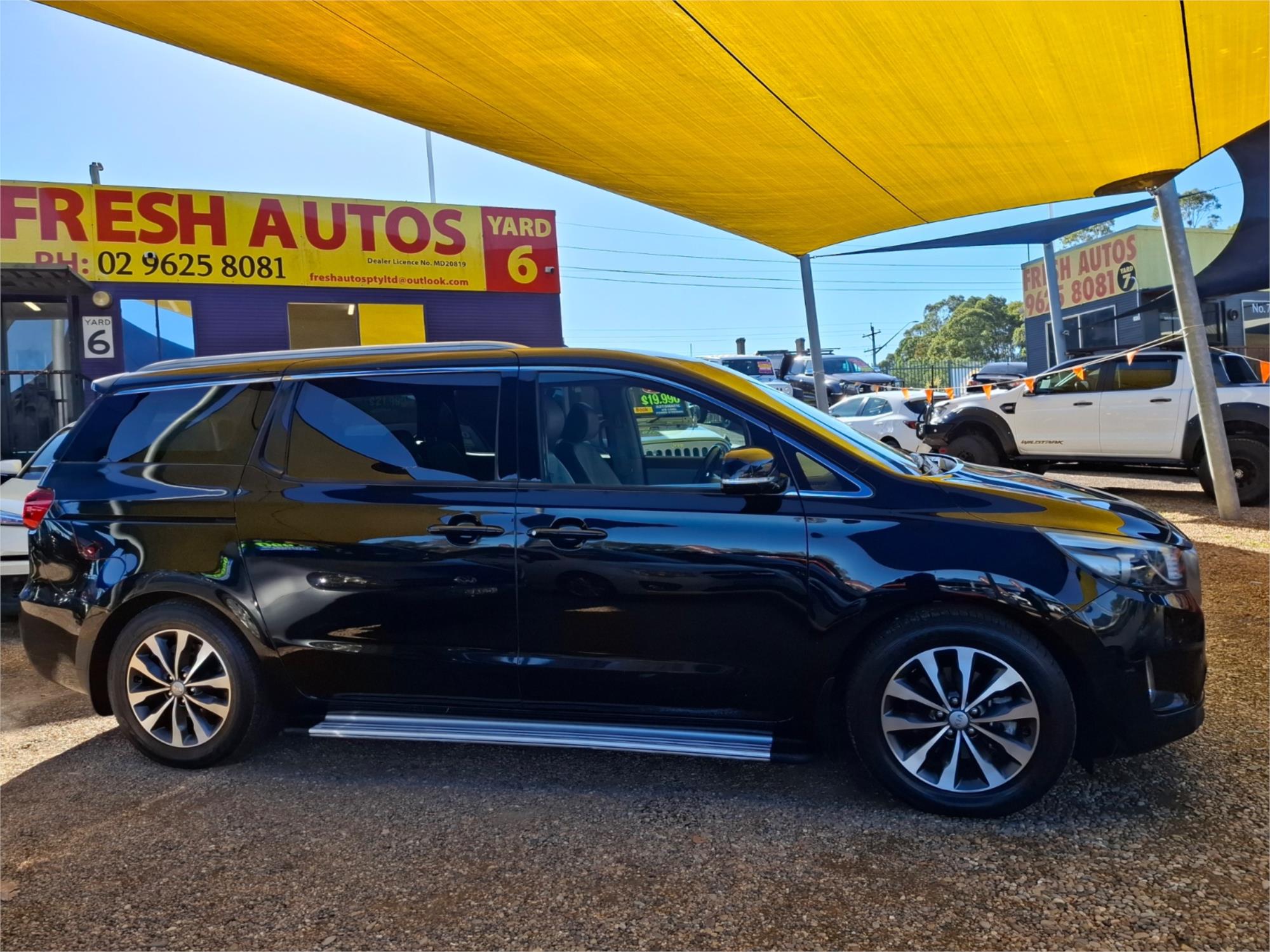 2016 KIA CARNIVAL YP MY16 UPDATE SLi 6 SP AUTOMATIC 4D WAGON