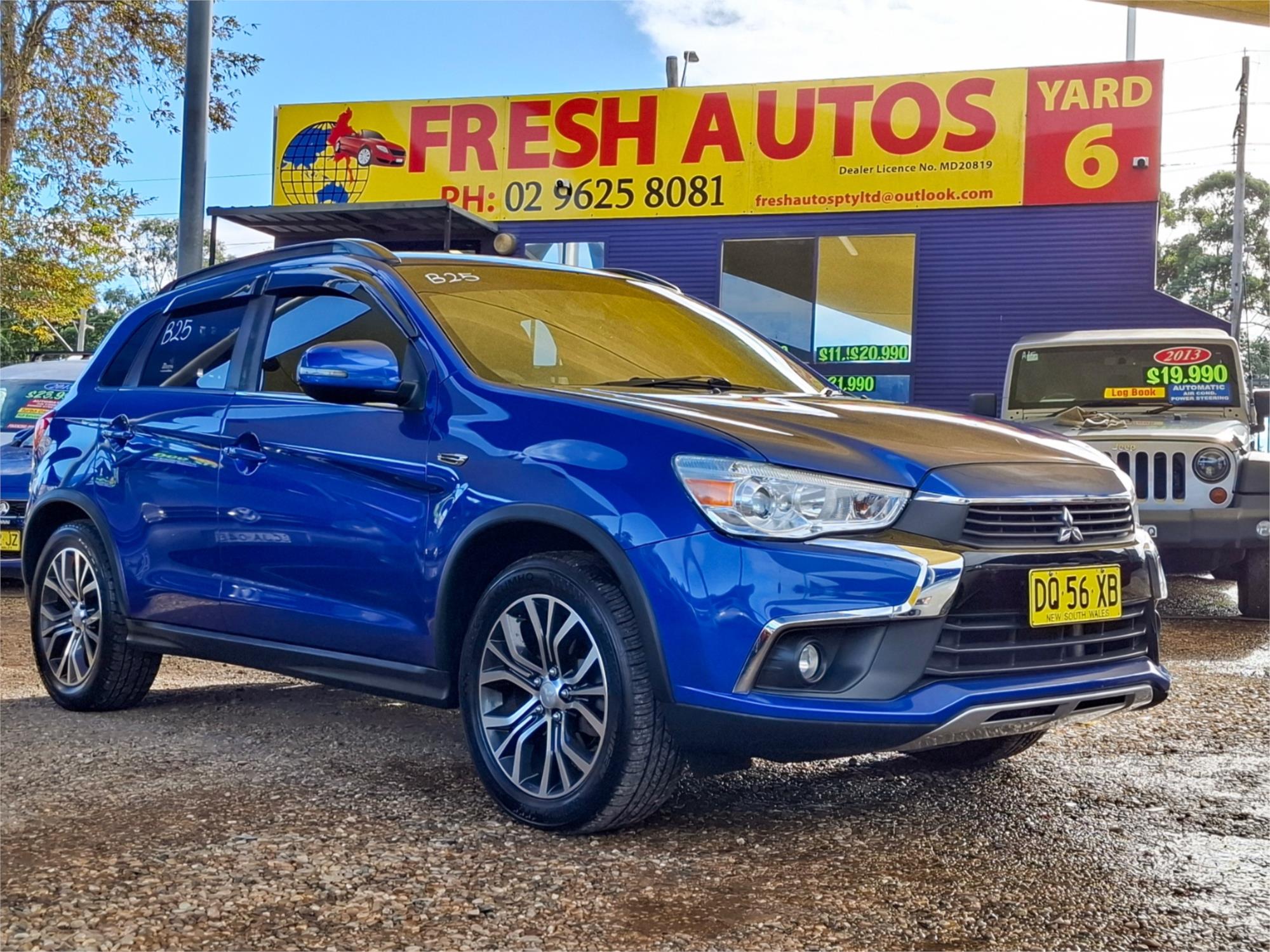 2016 MITSUBISHI ASX XC MY17 LS (2WD) CONTINUOUS VARIABLE 4D WAGON