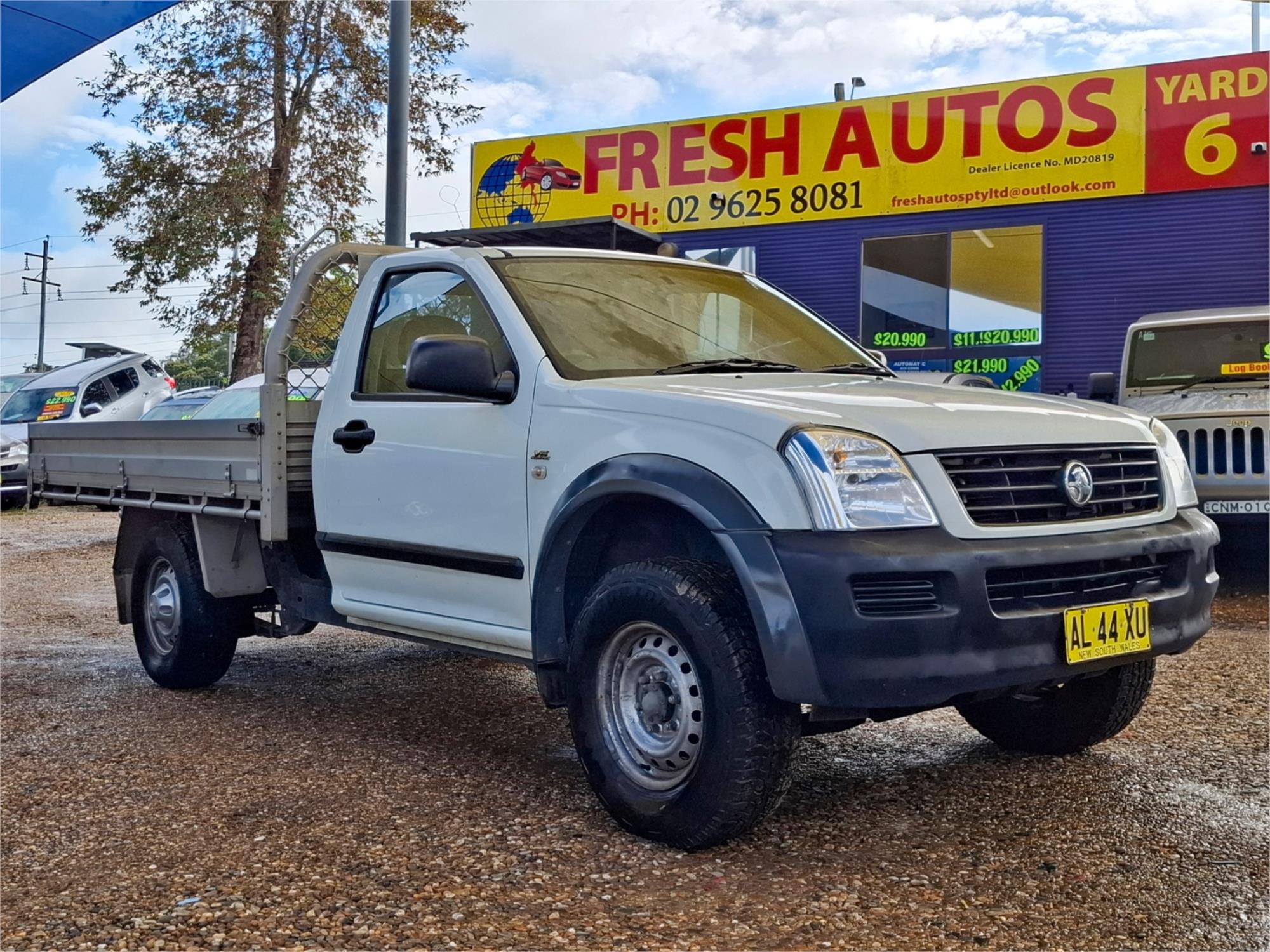 2006 HOLDEN RODEO RA MY06 UPGRADE LX 4 SP AUTOMATIC C/CHAS