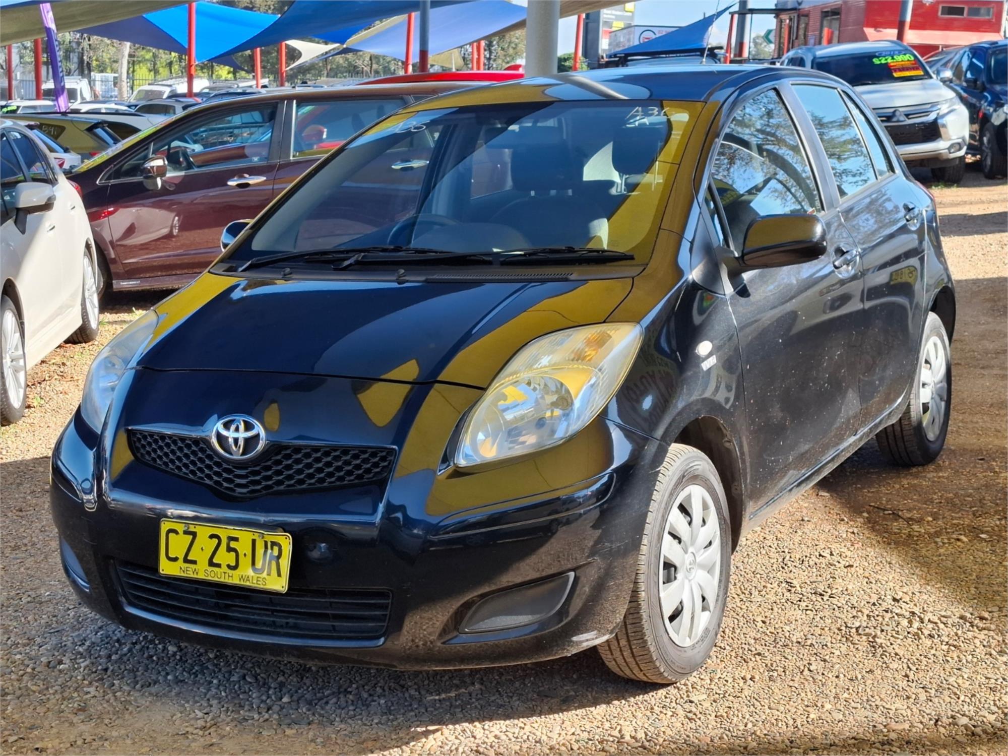 2011 TOYOTA YARIS NCP90R 10 UPGRADE YR 4 SP AUTOMATIC 5D HATCHBACK