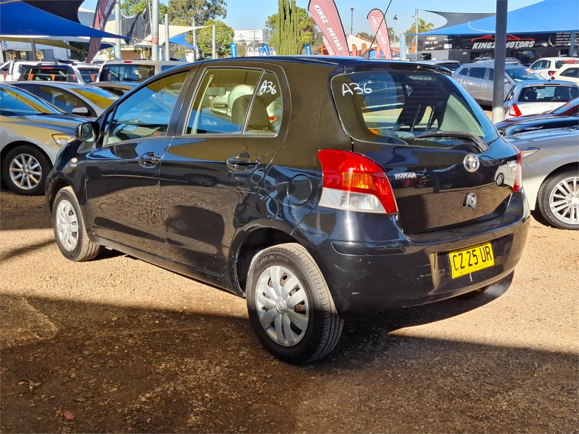 2011 TOYOTA YARIS NCP90R 10 UPGRADE YR 4 SP AUTOMATIC 5D HATCHBACK
