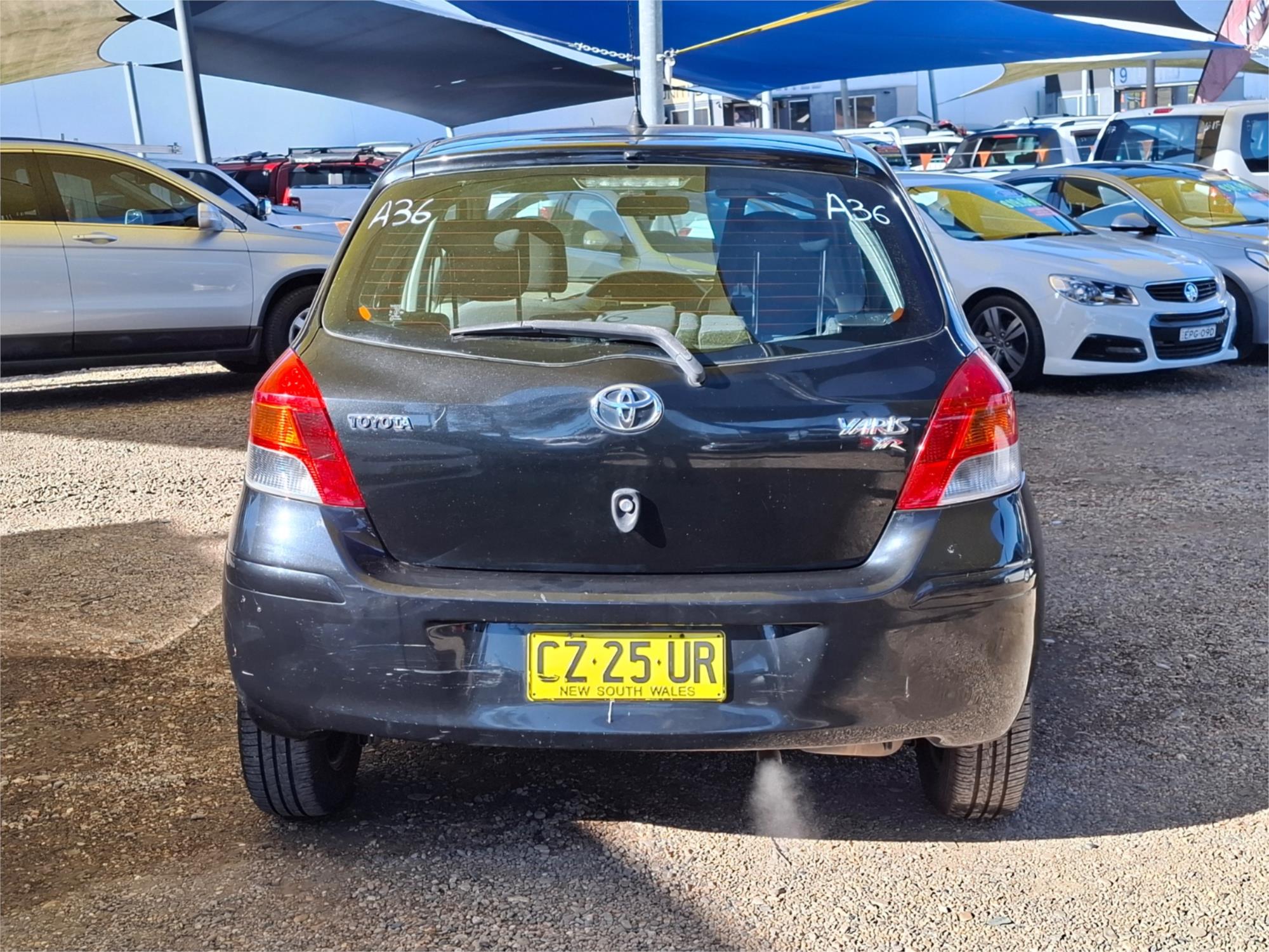 2011 TOYOTA YARIS NCP90R 10 UPGRADE YR 4 SP AUTOMATIC 5D HATCHBACK