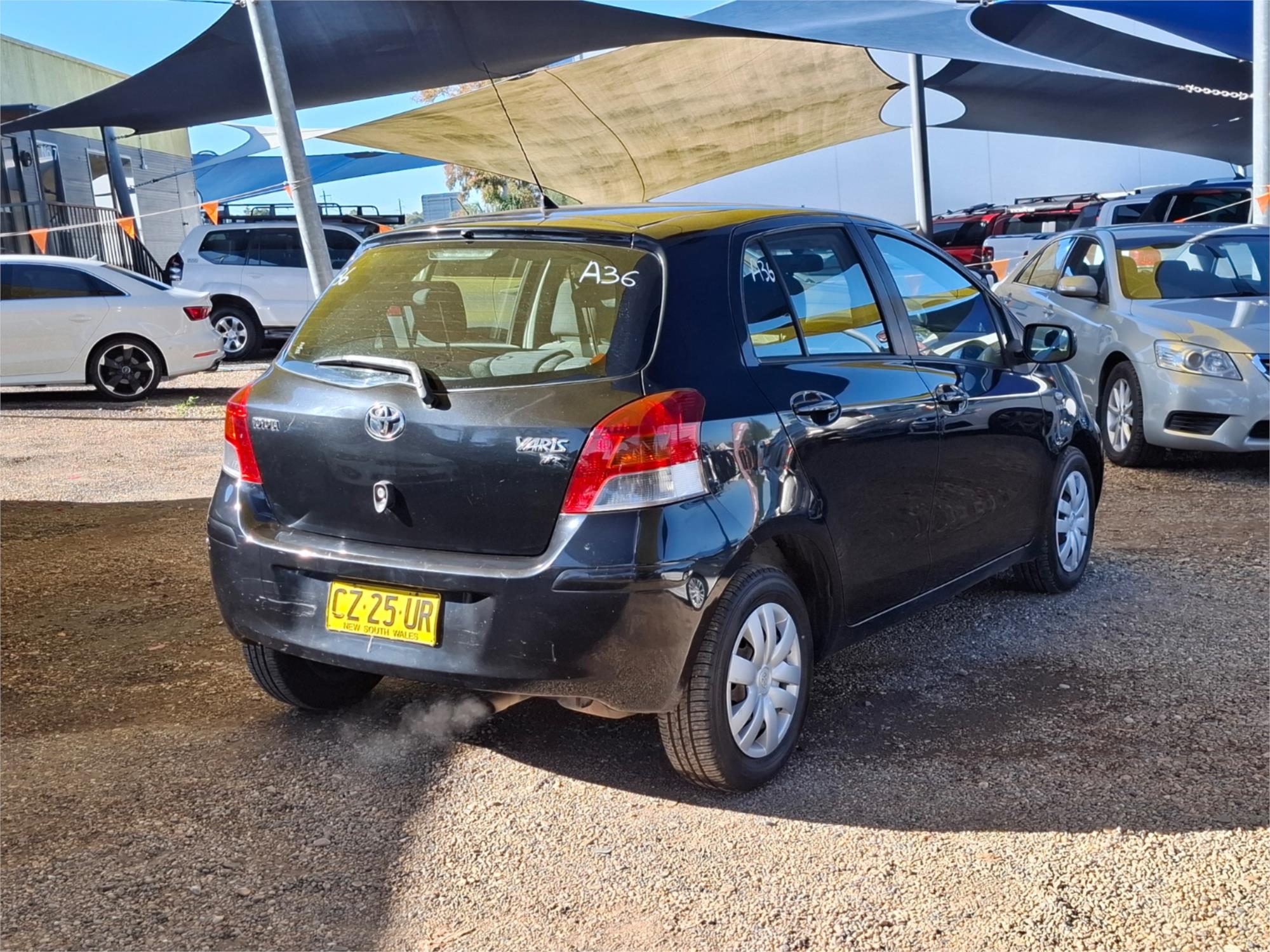 2011 TOYOTA YARIS NCP90R 10 UPGRADE YR 4 SP AUTOMATIC 5D HATCHBACK