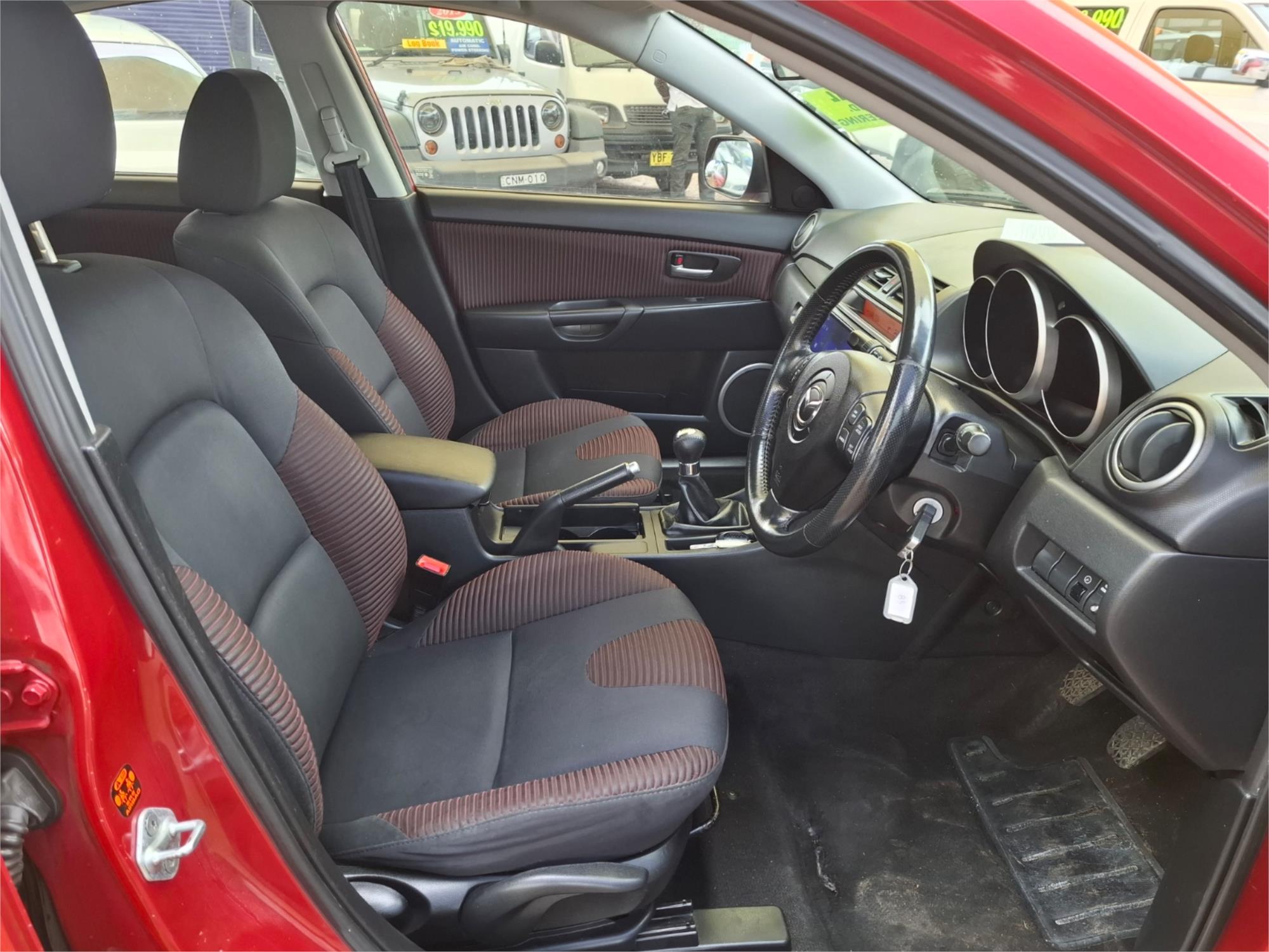 2005 MAZDA MAZDA3 BK SP23 5 SP MANUAL 4D SEDAN