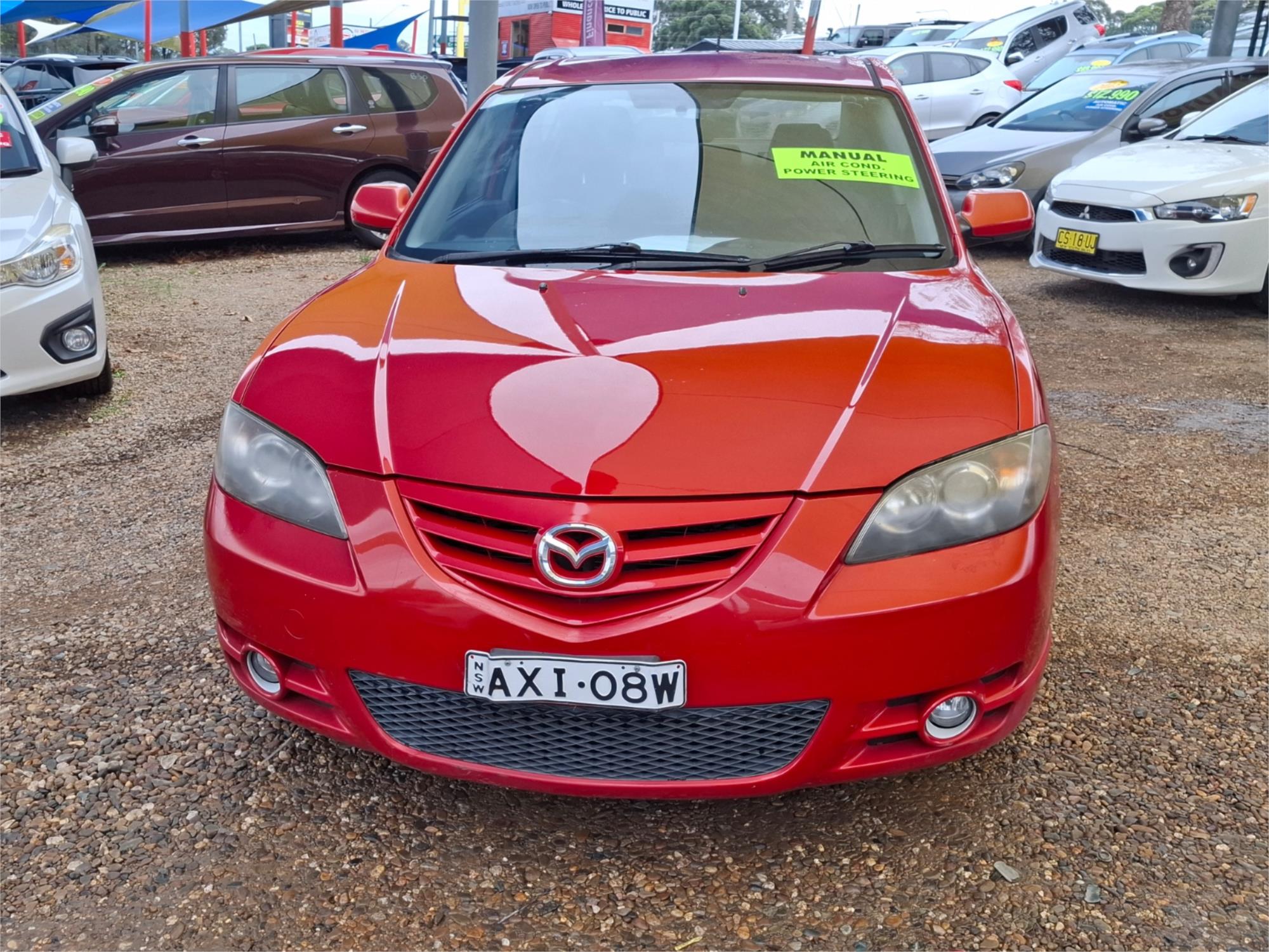 2005 MAZDA MAZDA3 BK SP23 5 SP MANUAL 4D SEDAN