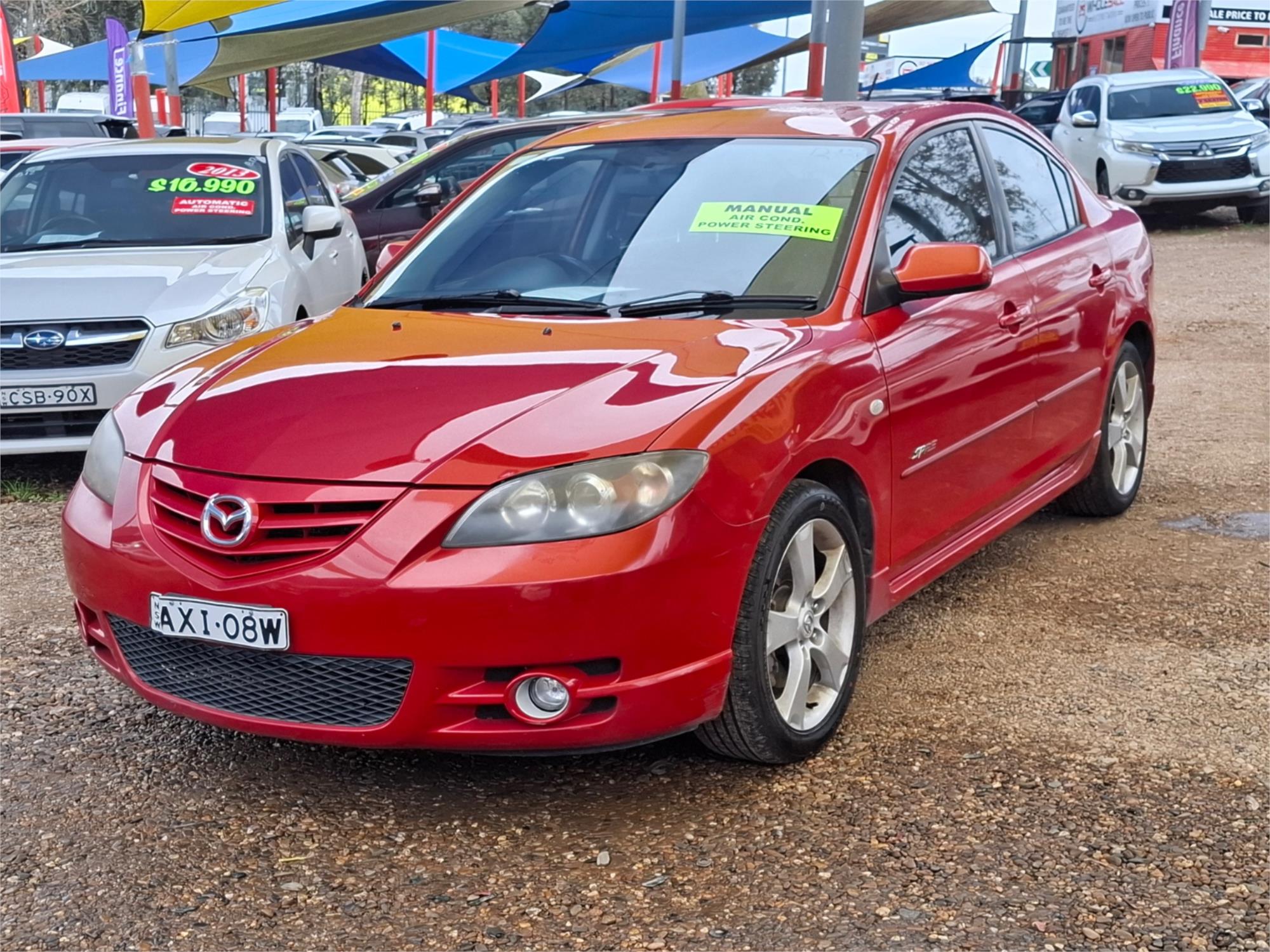 2005 MAZDA MAZDA3 BK SP23 5 SP MANUAL 4D SEDAN