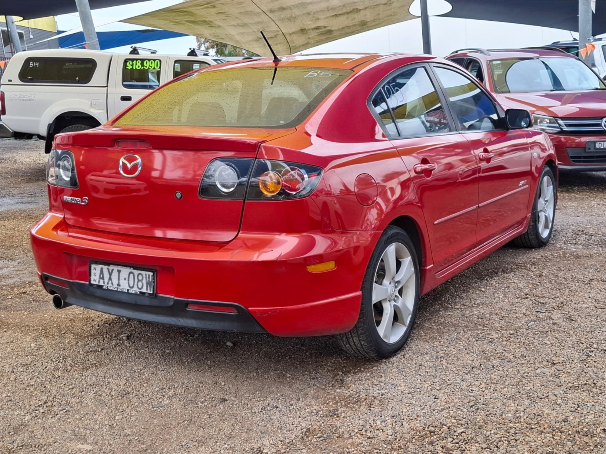 2005 MAZDA MAZDA3 BK SP23 5 SP MANUAL 4D SEDAN