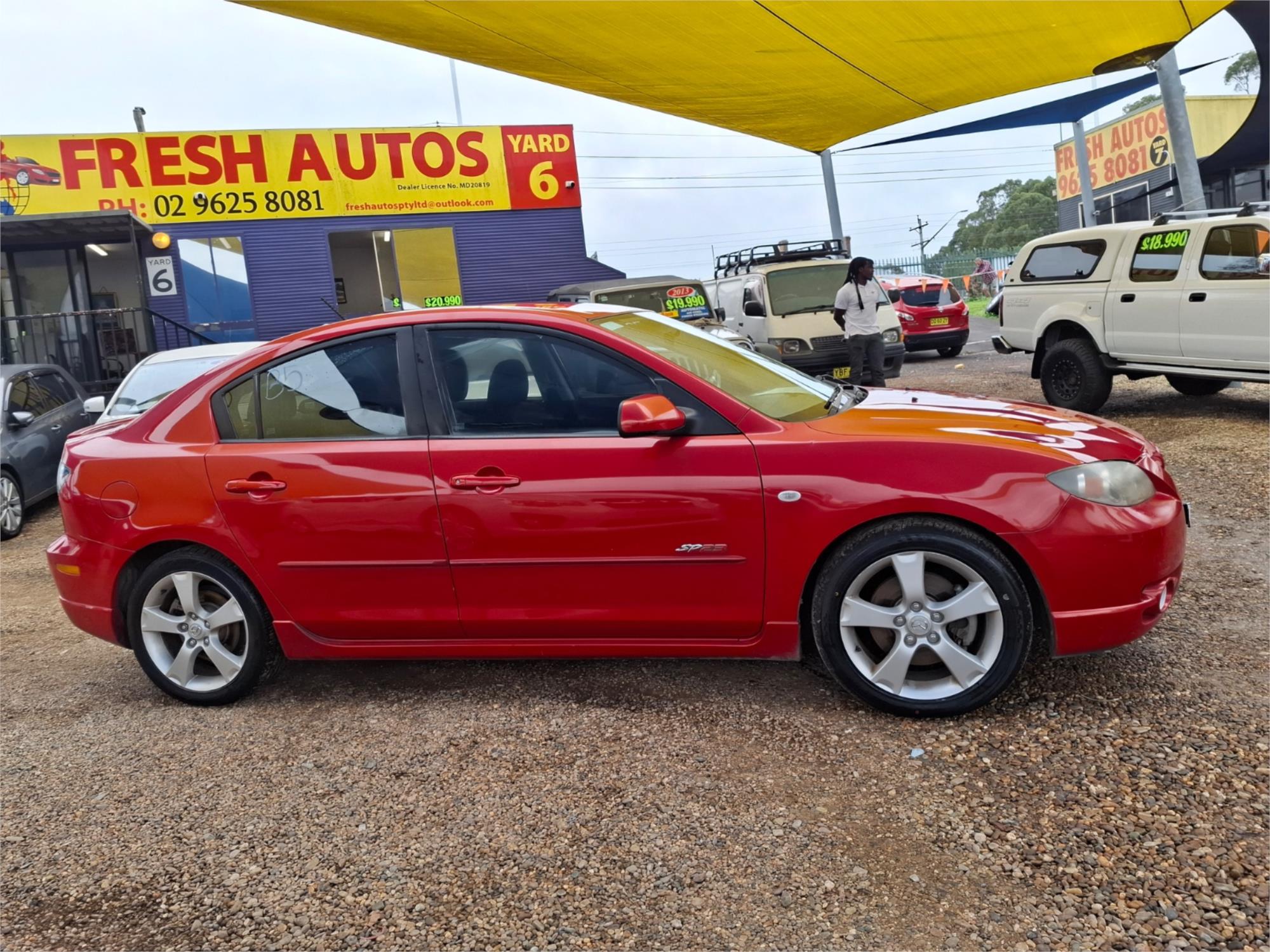 2005 MAZDA MAZDA3 BK SP23 5 SP MANUAL 4D SEDAN