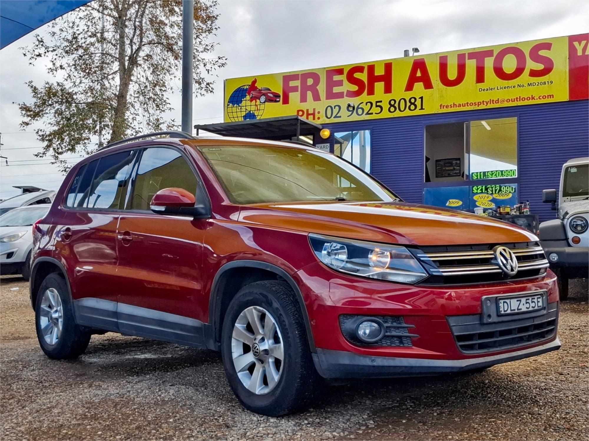 2012 VOLKSWAGEN TIGUAN 5NC MY12 132 TSI (4x4) 7 SP AUTO DIRECT SHIFT 4D WAGON