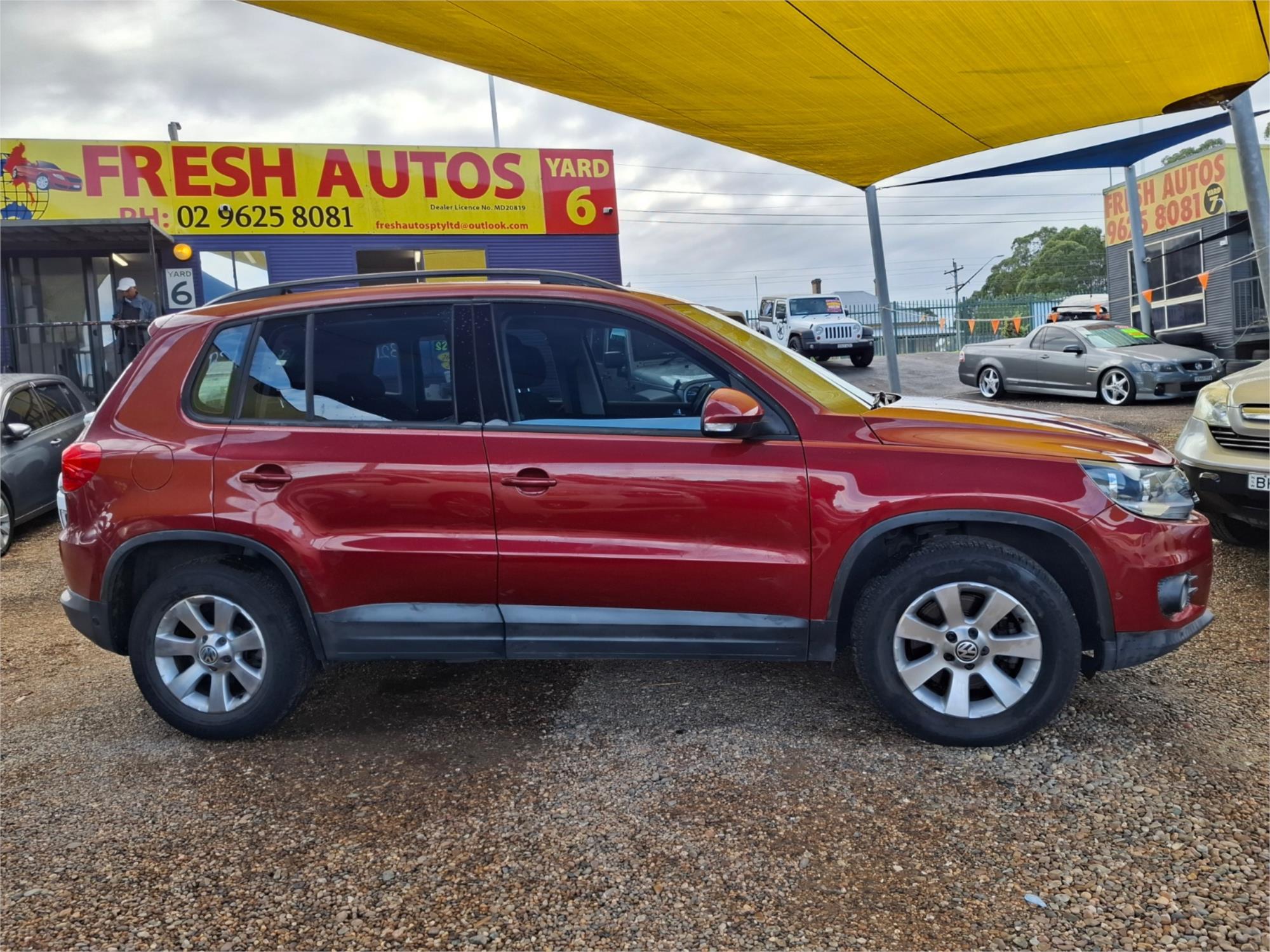 2012 VOLKSWAGEN TIGUAN 5NC MY12 132 TSI (4x4) 7 SP AUTO DIRECT SHIFT 4D WAGON