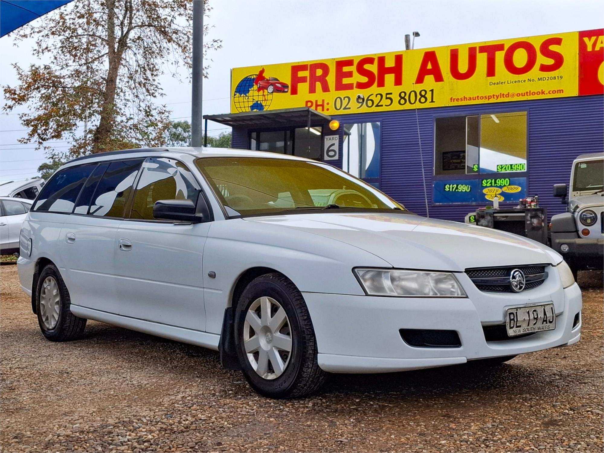 2005 HOLDEN COMMODORE VZ EXECUTIVE 4 SP AUTOMATIC 4D WAGON