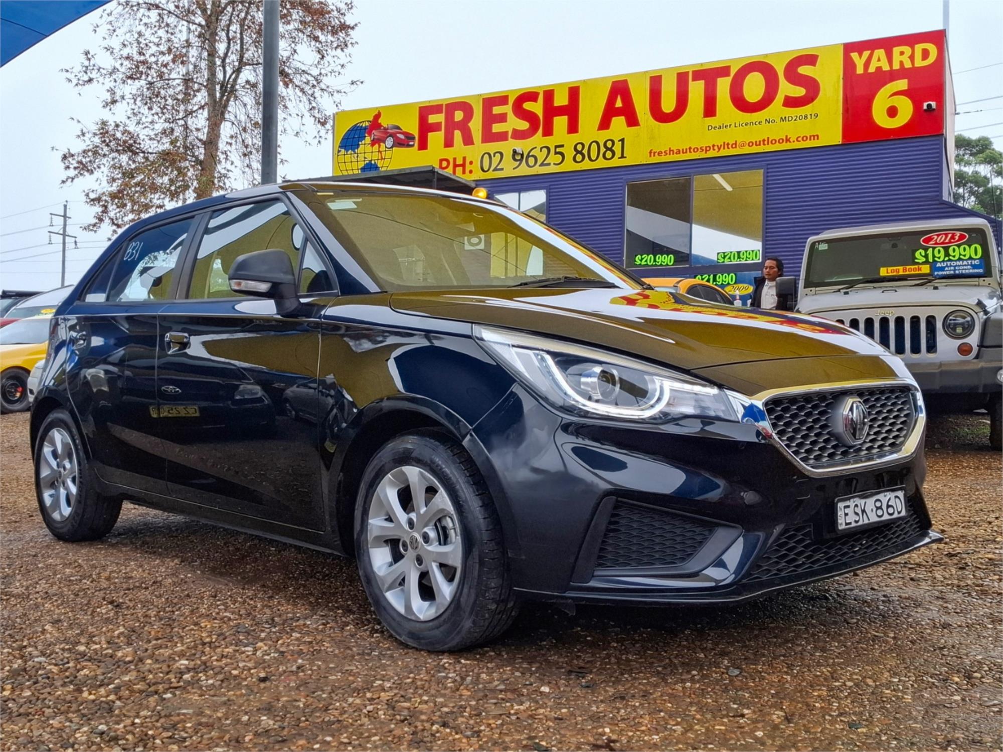 2021 MG MG3 AUTO MY21 CORE AUTOMATIC HATCHBACK