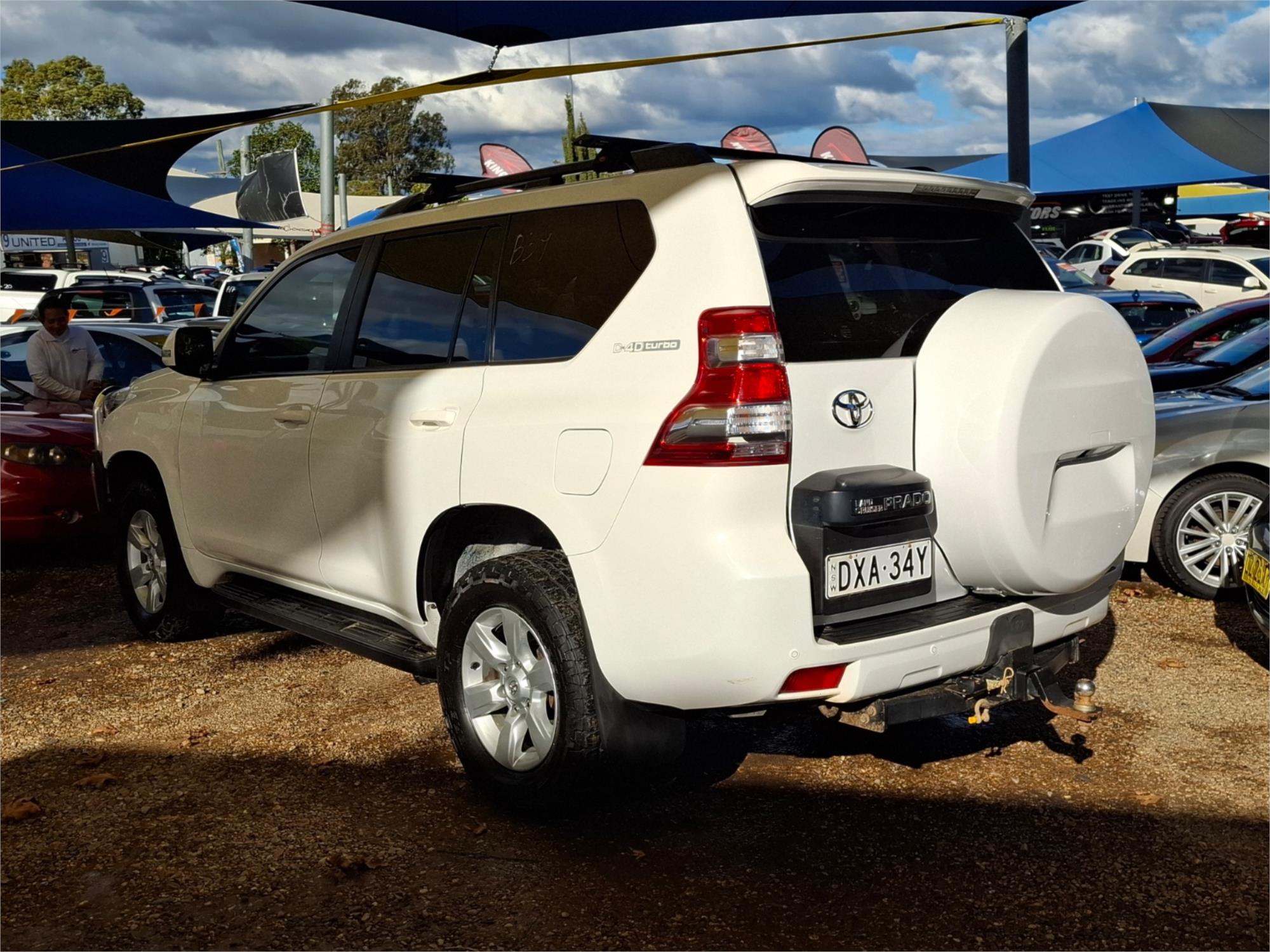 2016 TOYOTA LANDCRUISER GDJ150R MY16 PRADO GXL (4x4) 6 SP AUTOMATIC 4D WAGON