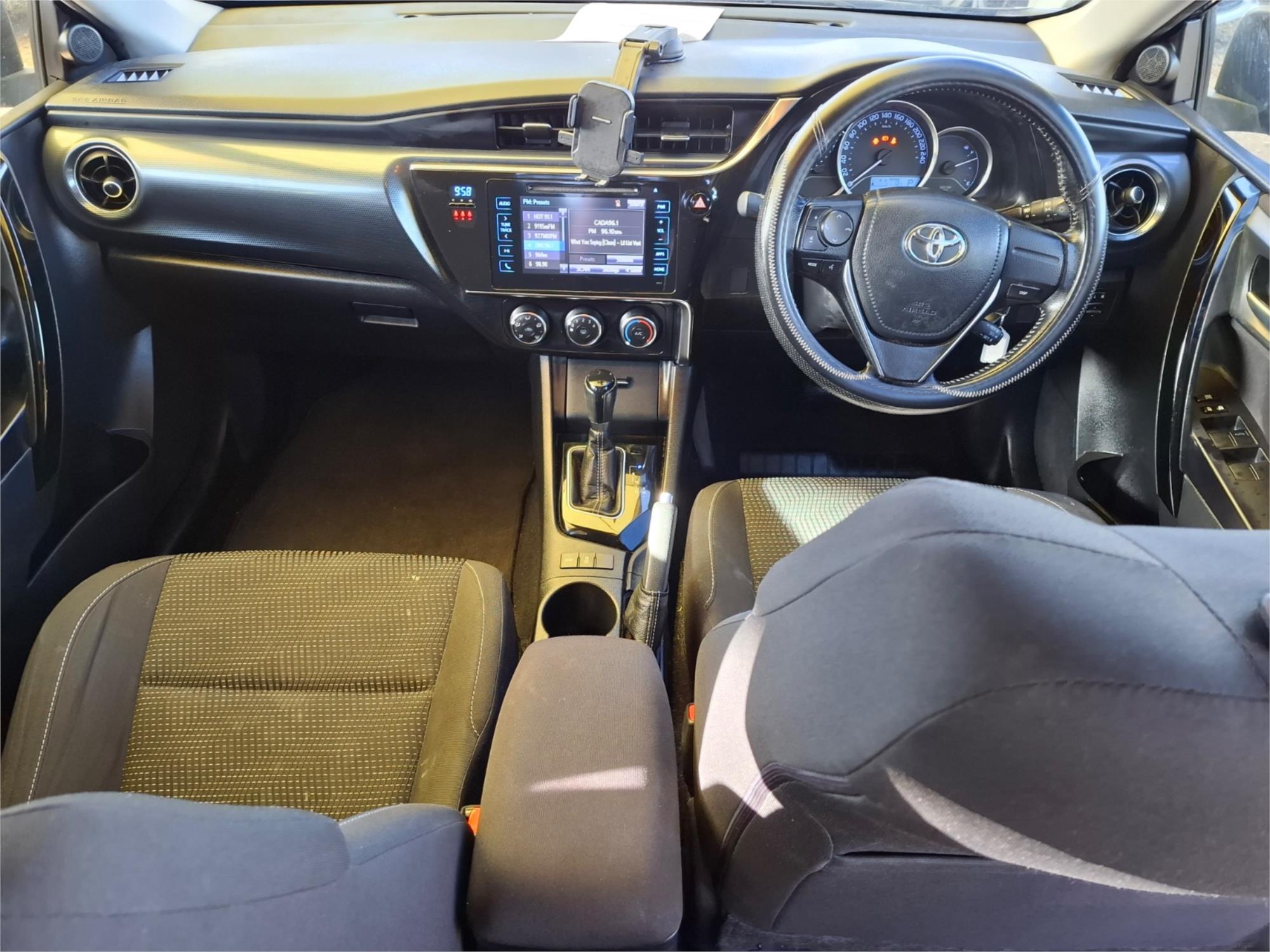 2017 TOYOTA COROLLA ZRE182R MY15 ASCENT SPORT CVT AUTO 7 SP SEQUENTIAL 5D HATCHBACK