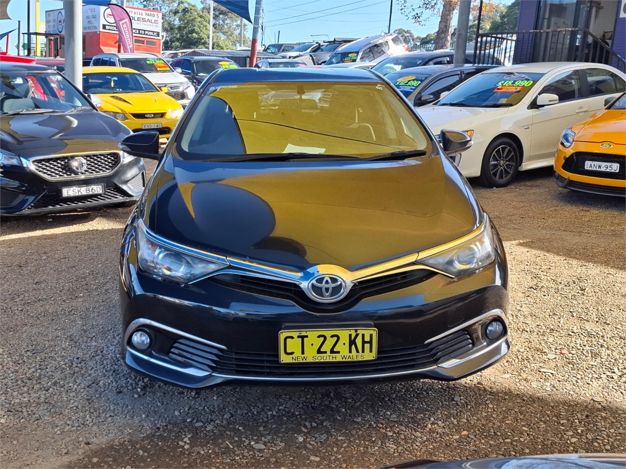2017 TOYOTA COROLLA ZRE182R MY15 ASCENT SPORT CVT AUTO 7 SP SEQUENTIAL 5D HATCHBACK