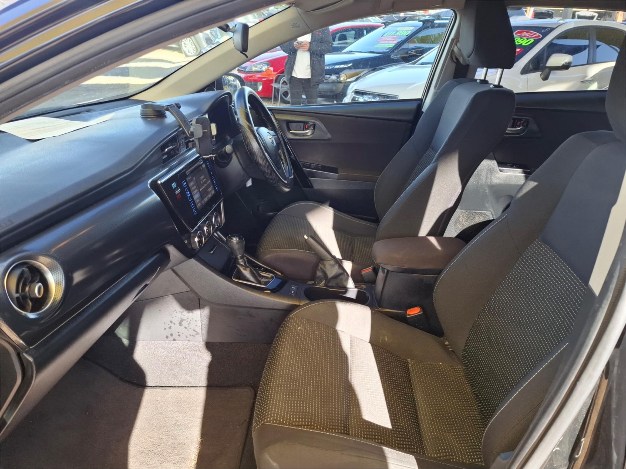 2017 TOYOTA COROLLA ZRE182R MY15 ASCENT SPORT CVT AUTO 7 SP SEQUENTIAL 5D HATCHBACK
