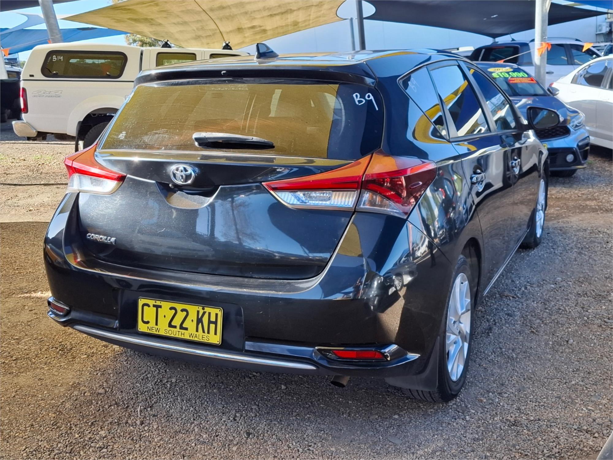 2017 TOYOTA COROLLA ZRE182R MY15 ASCENT SPORT CVT AUTO 7 SP SEQUENTIAL 5D HATCHBACK