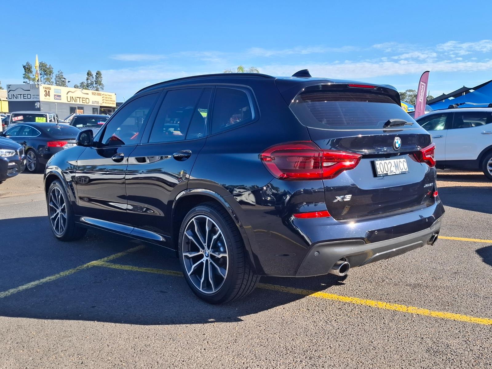 2020 BMW X3 G01 xDRIVE30i M SPORT 8 SP AUTO STEPTRONIC SPRT 4D WAGON