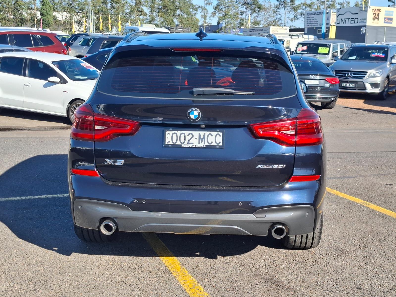 2020 BMW X3 G01 xDRIVE30i M SPORT 8 SP AUTO STEPTRONIC SPRT 4D WAGON