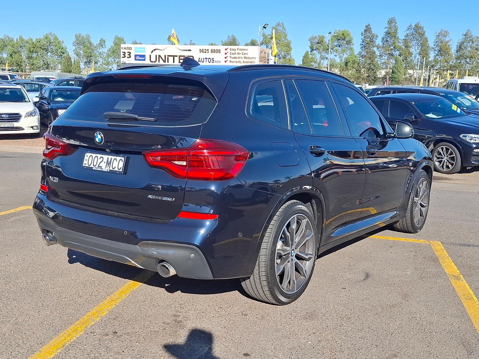 2020 BMW X3 G01 xDRIVE30i M SPORT 8 SP AUTO STEPTRONIC SPRT 4D WAGON