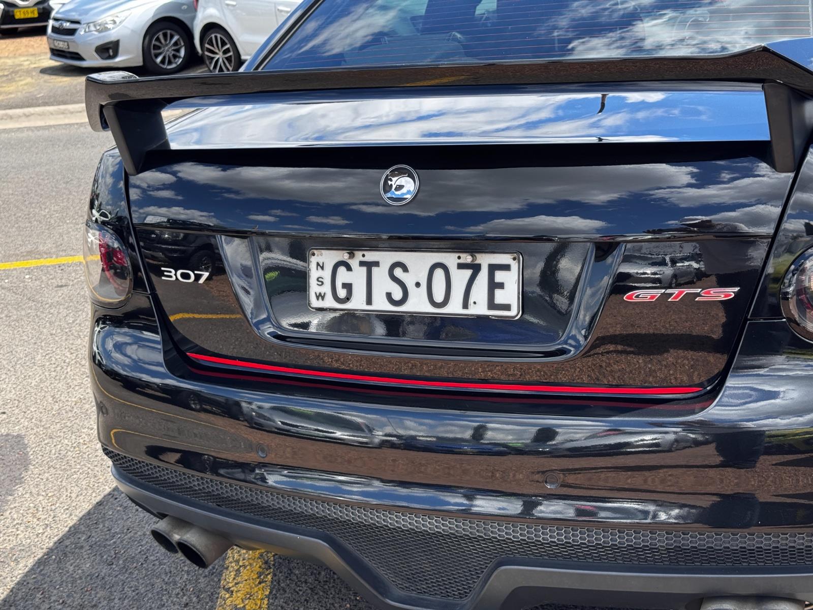 2007 HSV GTS E SERIES 6 SP MANUAL 4D SEDAN
