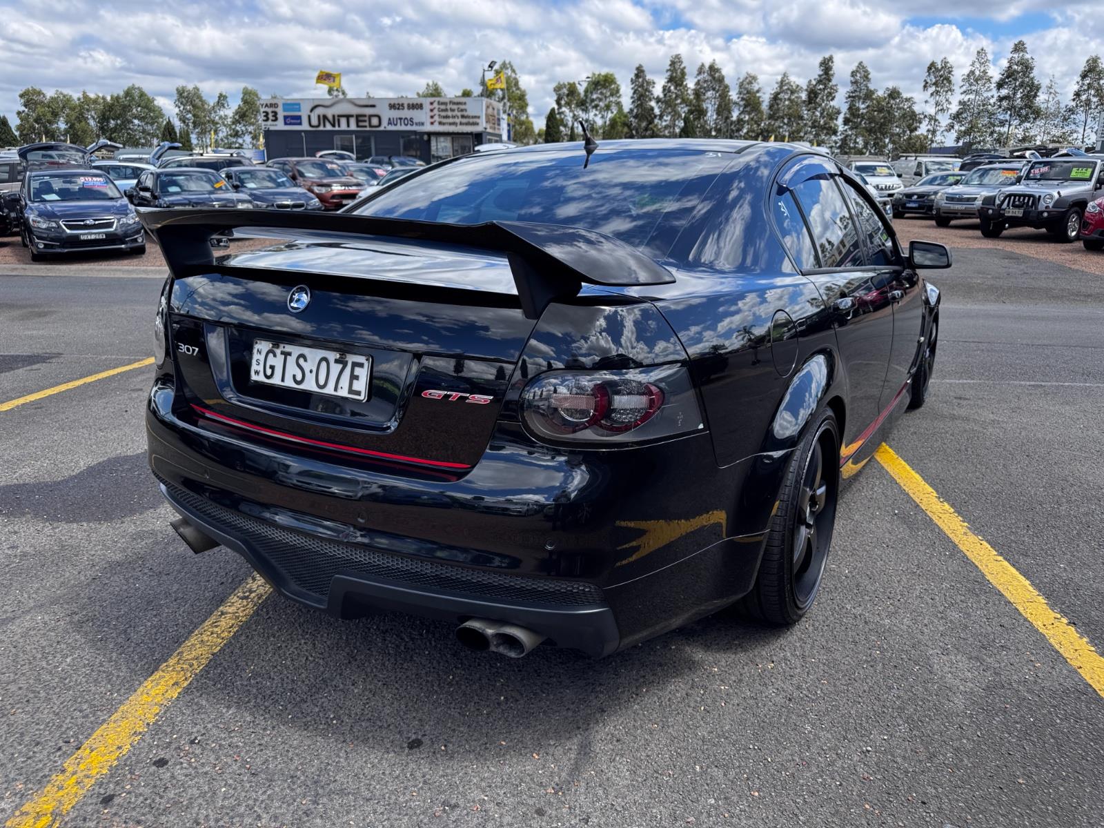 2007 HSV GTS E SERIES 6 SP MANUAL 4D SEDAN