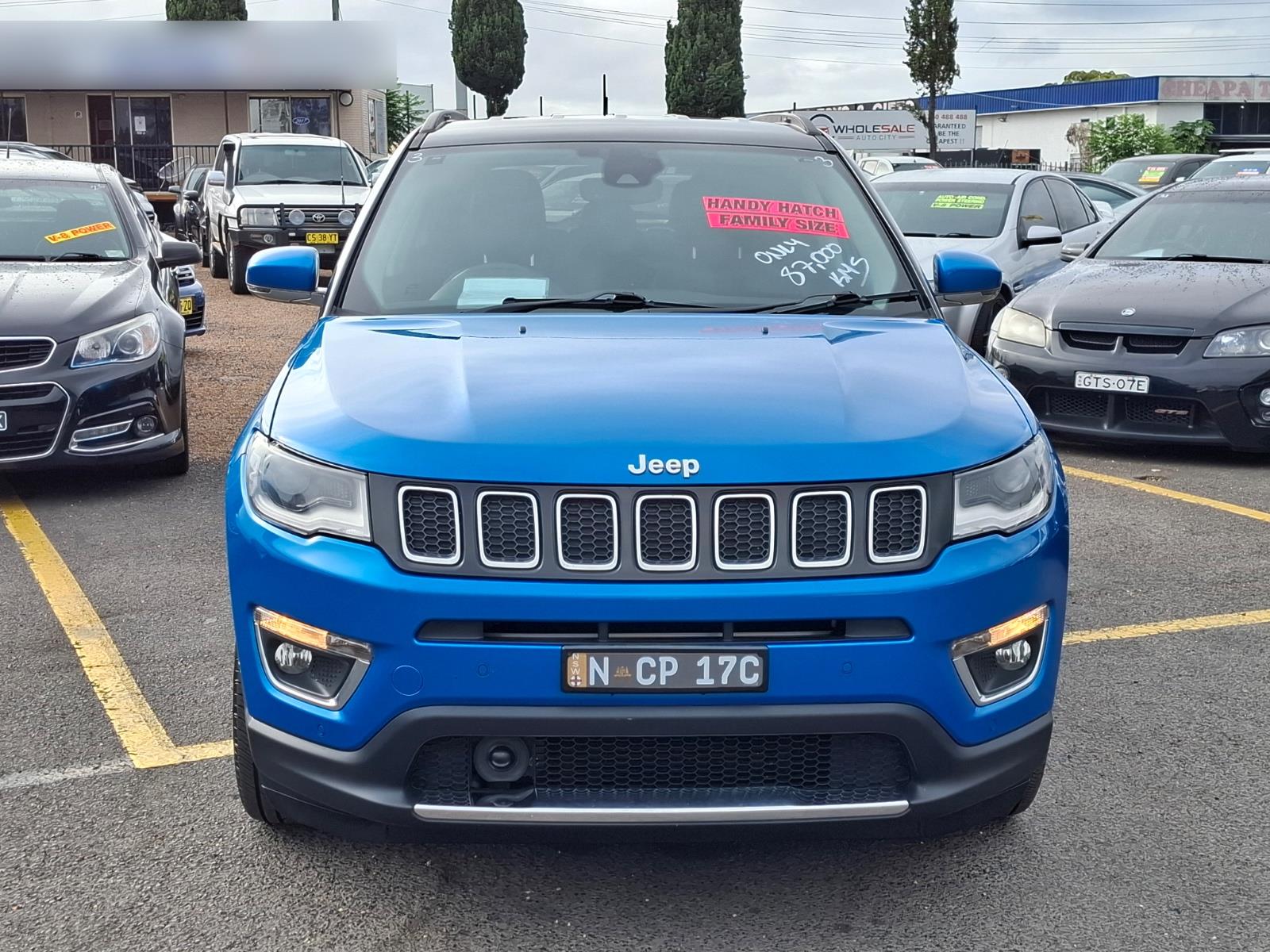 2019 JEEP COMPASS M6 MY18 LIMITED (4x4) 9 SP AUTOMATIC 4D WAGON